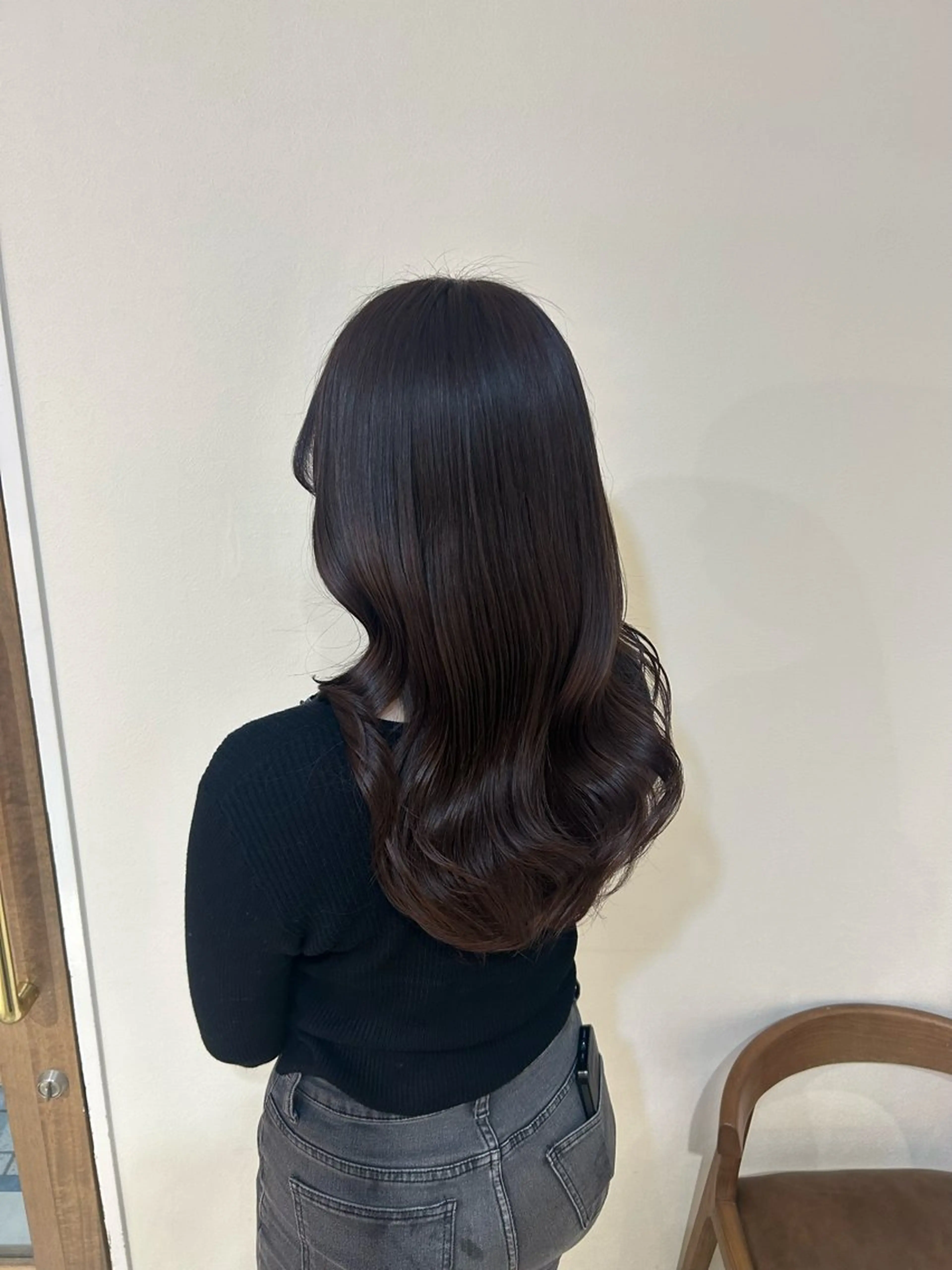 ロング 韓国風ヘア CreBiA 🌼こなつのヘアスタイル