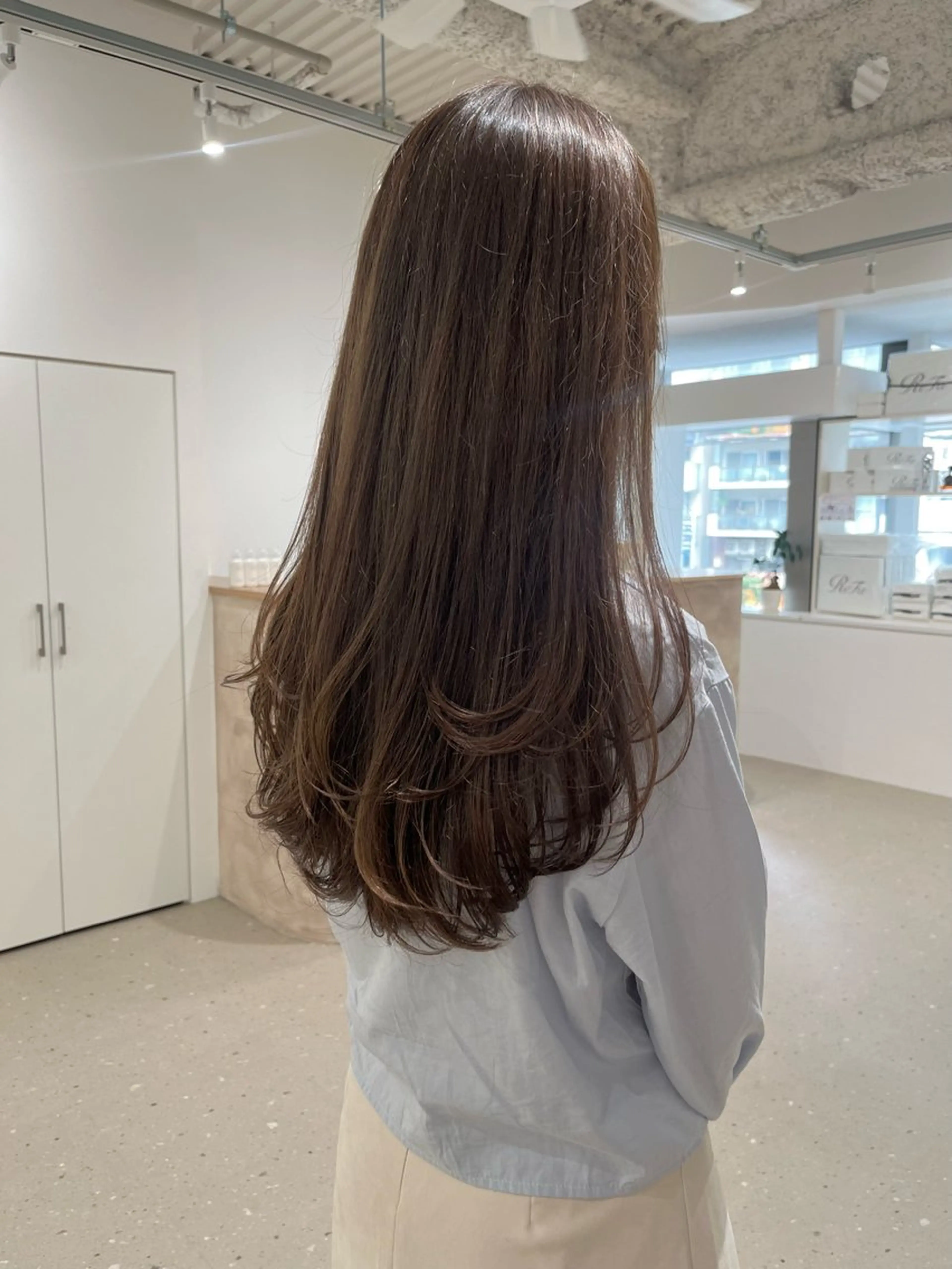 ロング 箱崎 凪沙のヘアスタイル