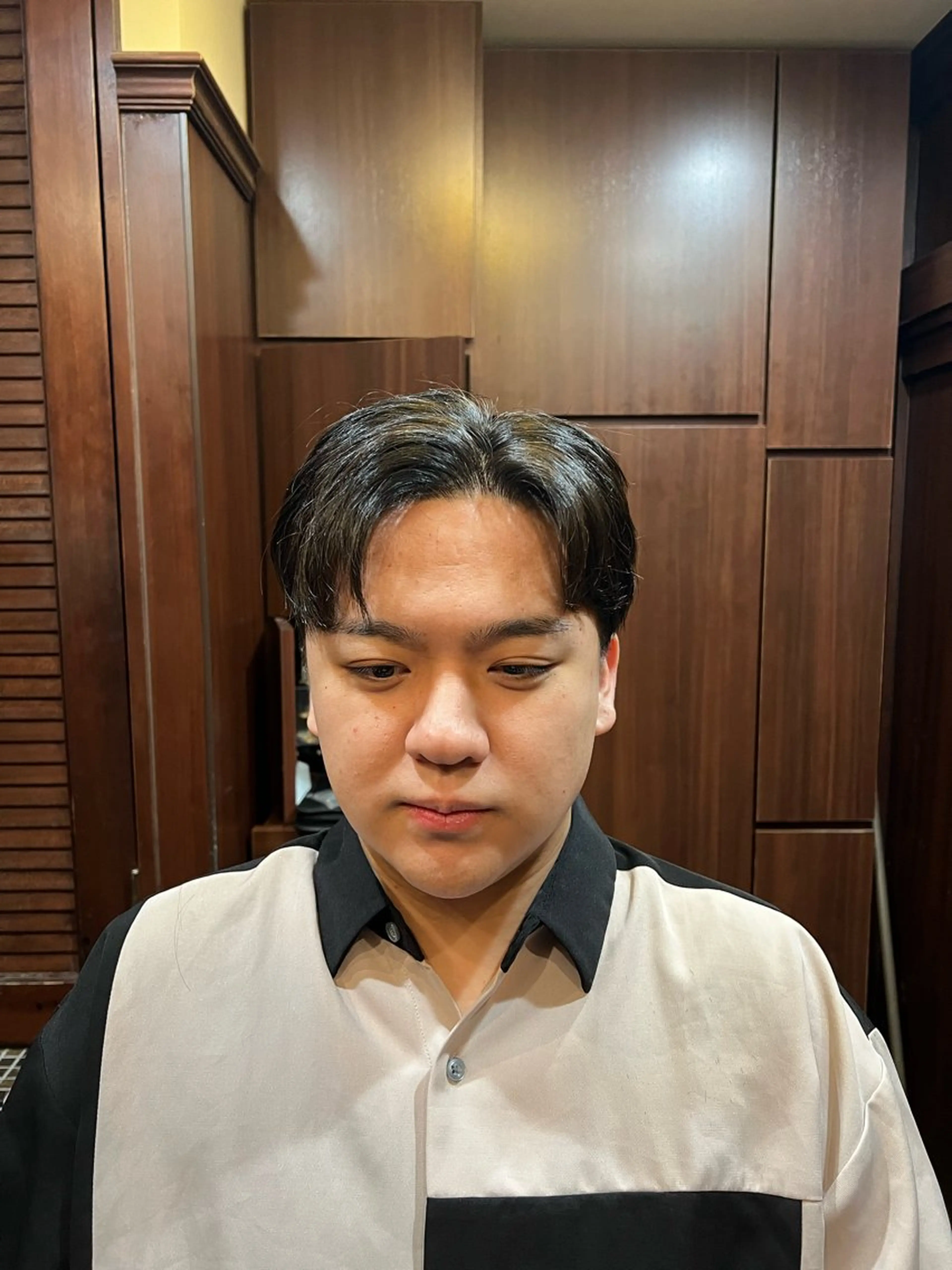 ショート ショートヘア ヒロ銀座バーバーショップ丸の内所属・秋山 琳太のヘアスタイル