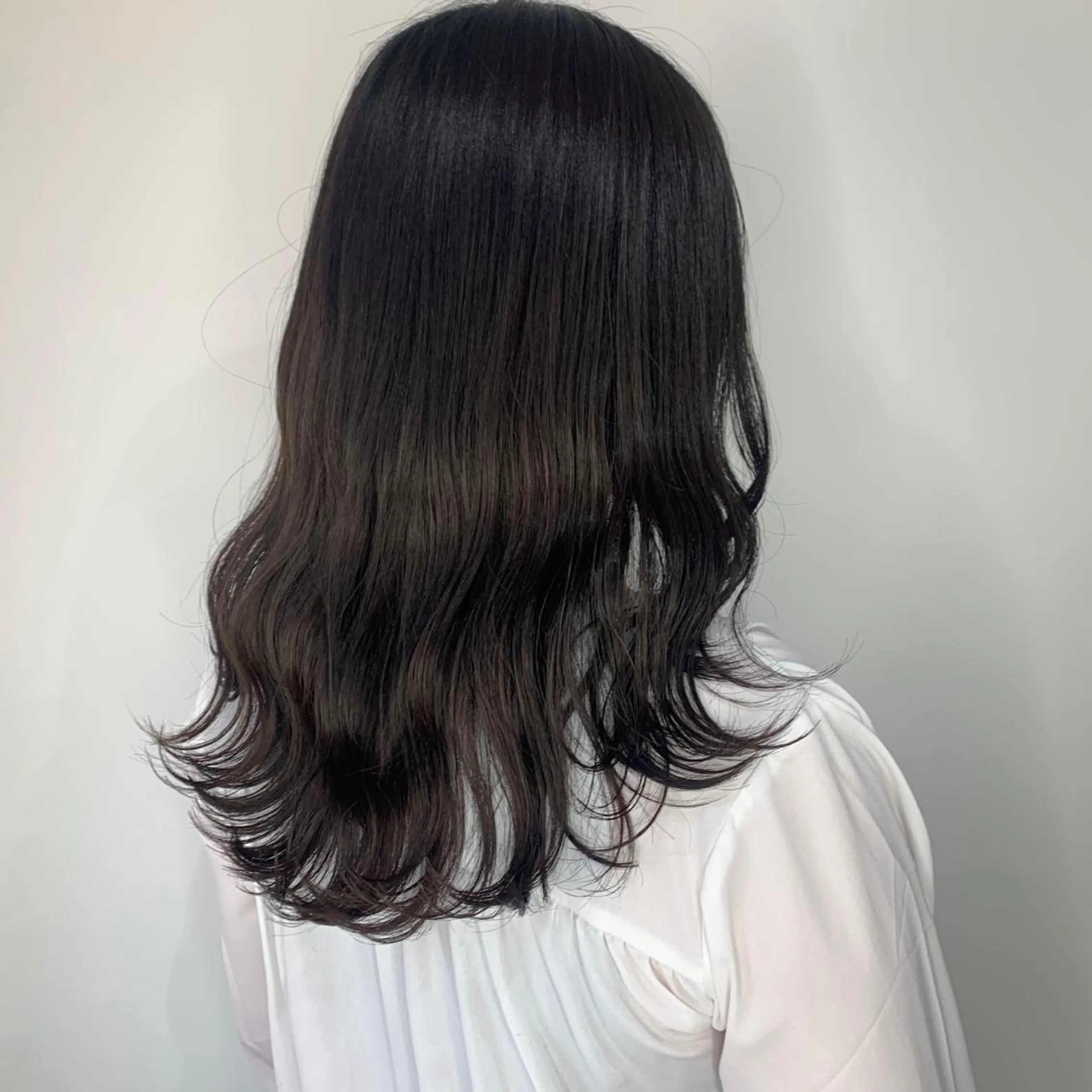 セミロング カラー HARUKA韓国ヘア /Luana梅田のヘアスタイル