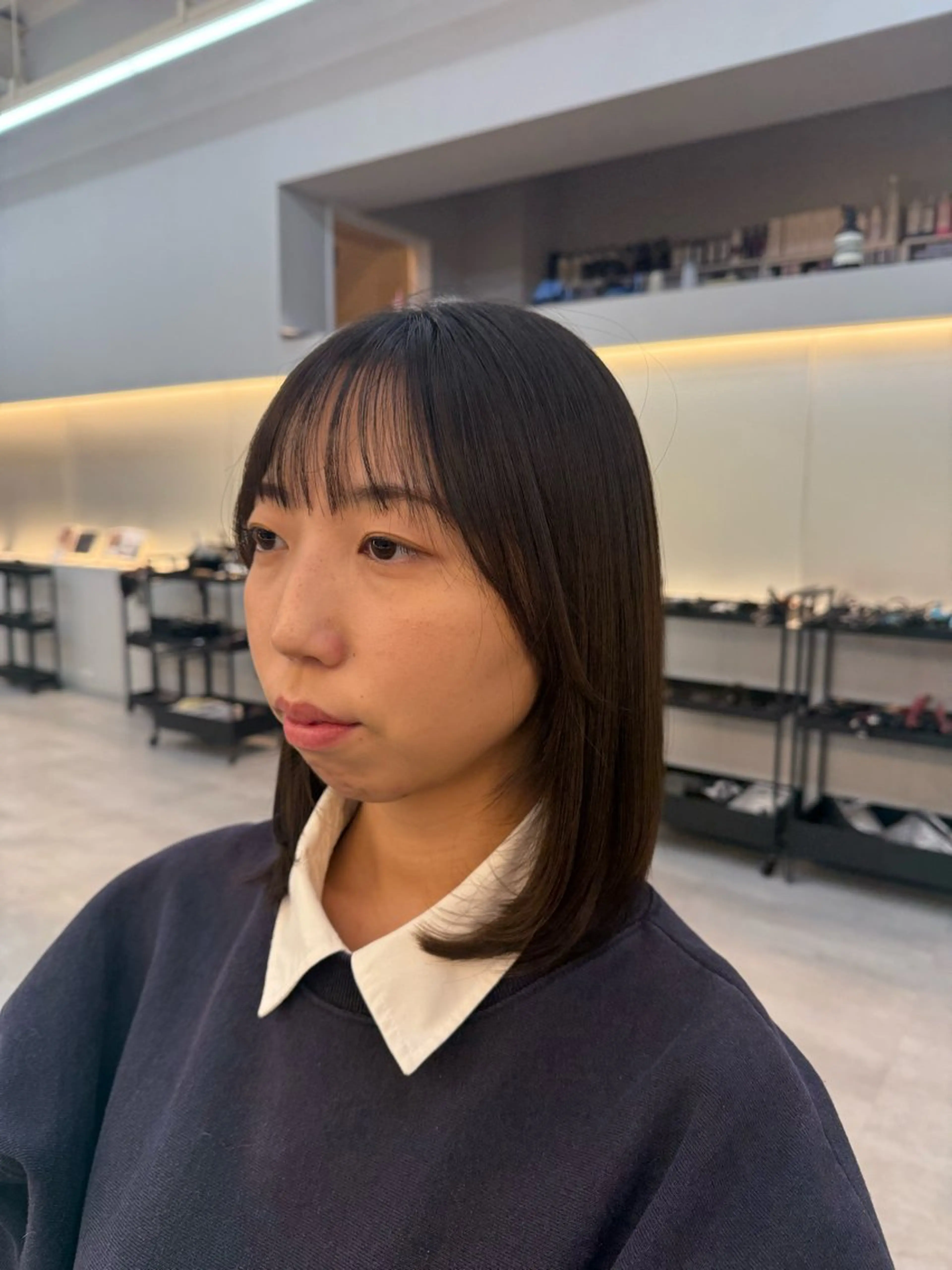 ミディアム レイヤーカット wuvhair所属・wuvhair/ あかりのヘアスタイル