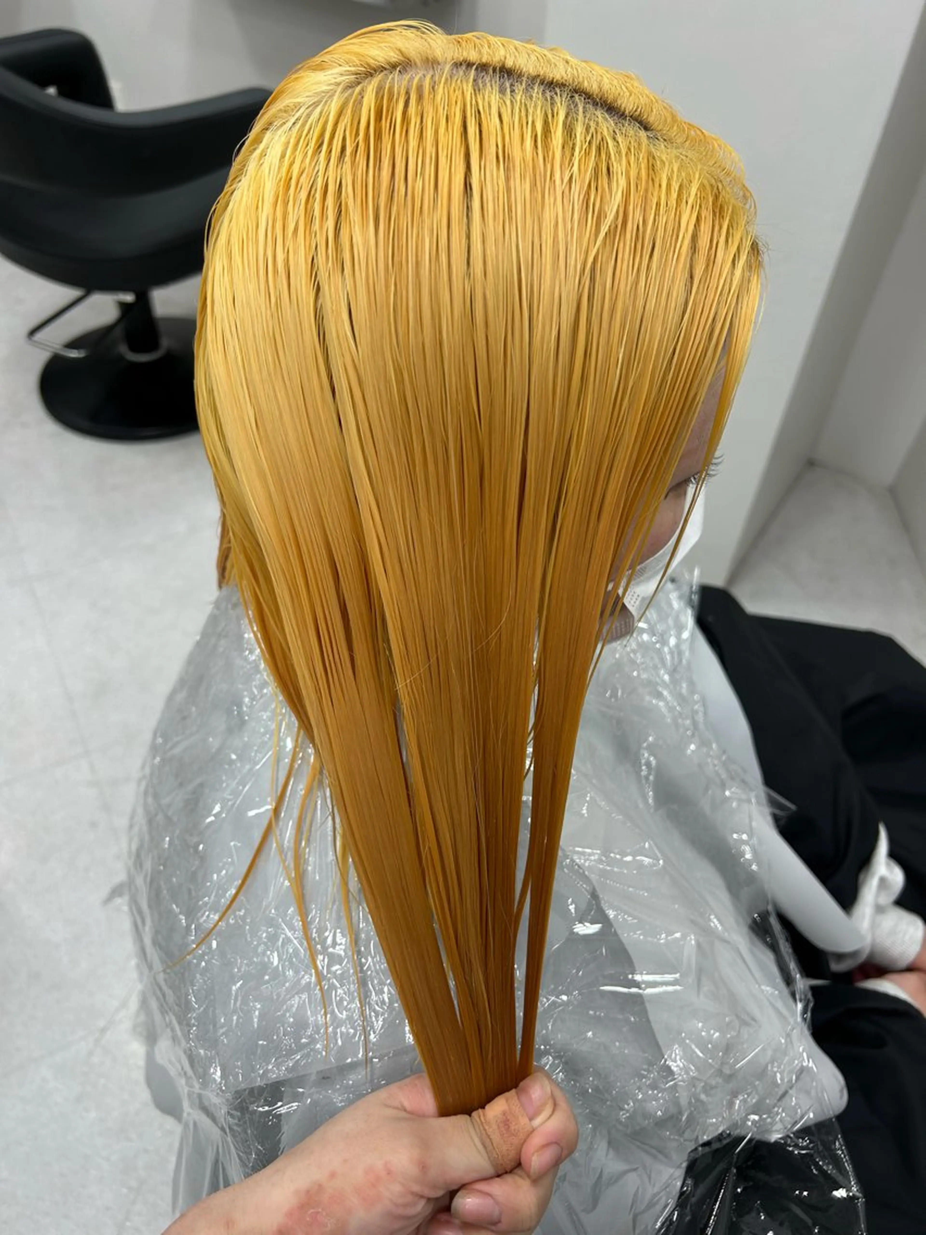 セミロング カラー メンズ メンズブリーチ ブリーチ カット ヘアカラー トリートメント beleza scelto所属・ハイトーン、暗髪特化 ♡shoka♡のヘアスタイル