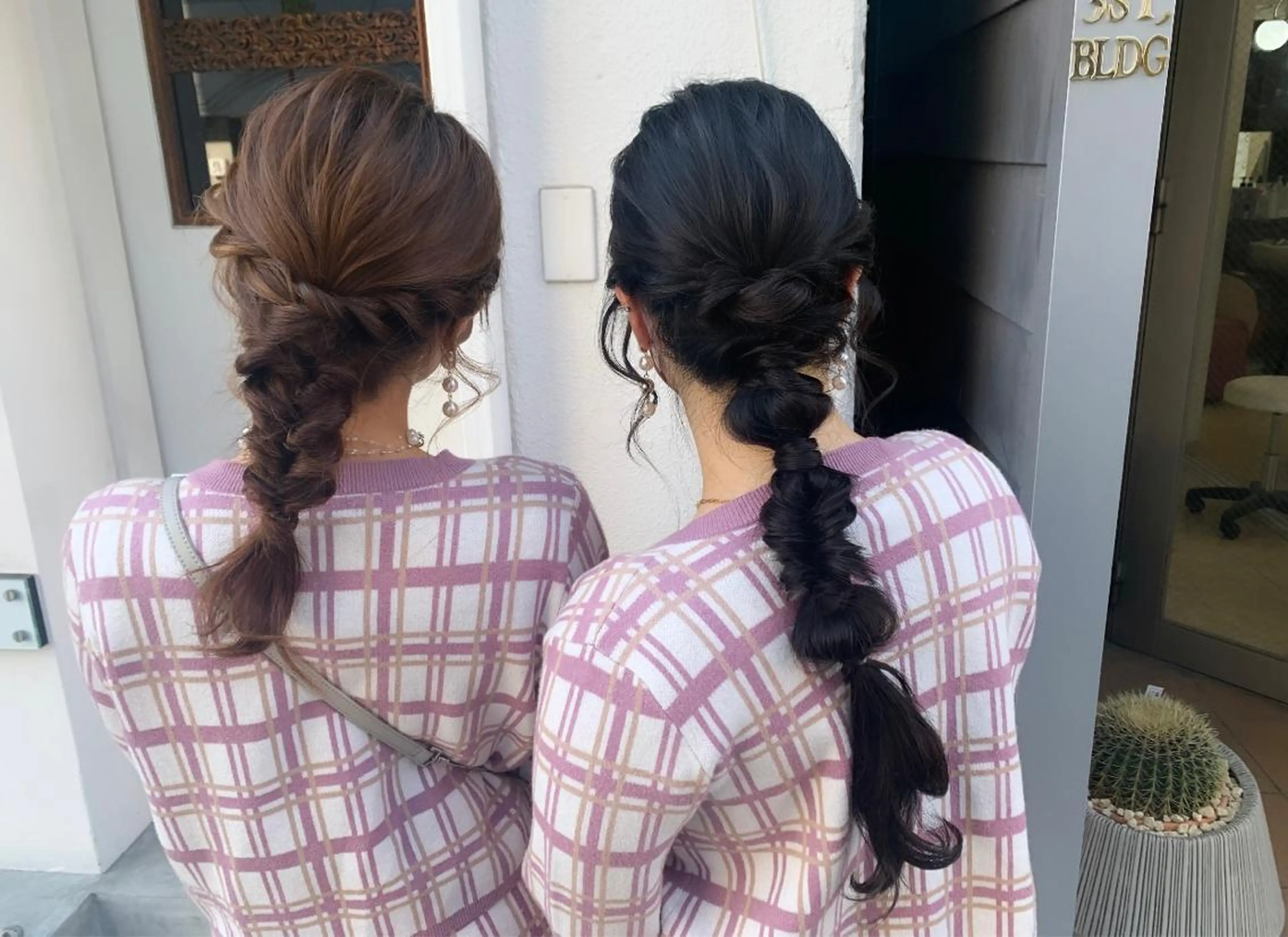 ロング SEAM アキホのヘアスタイル