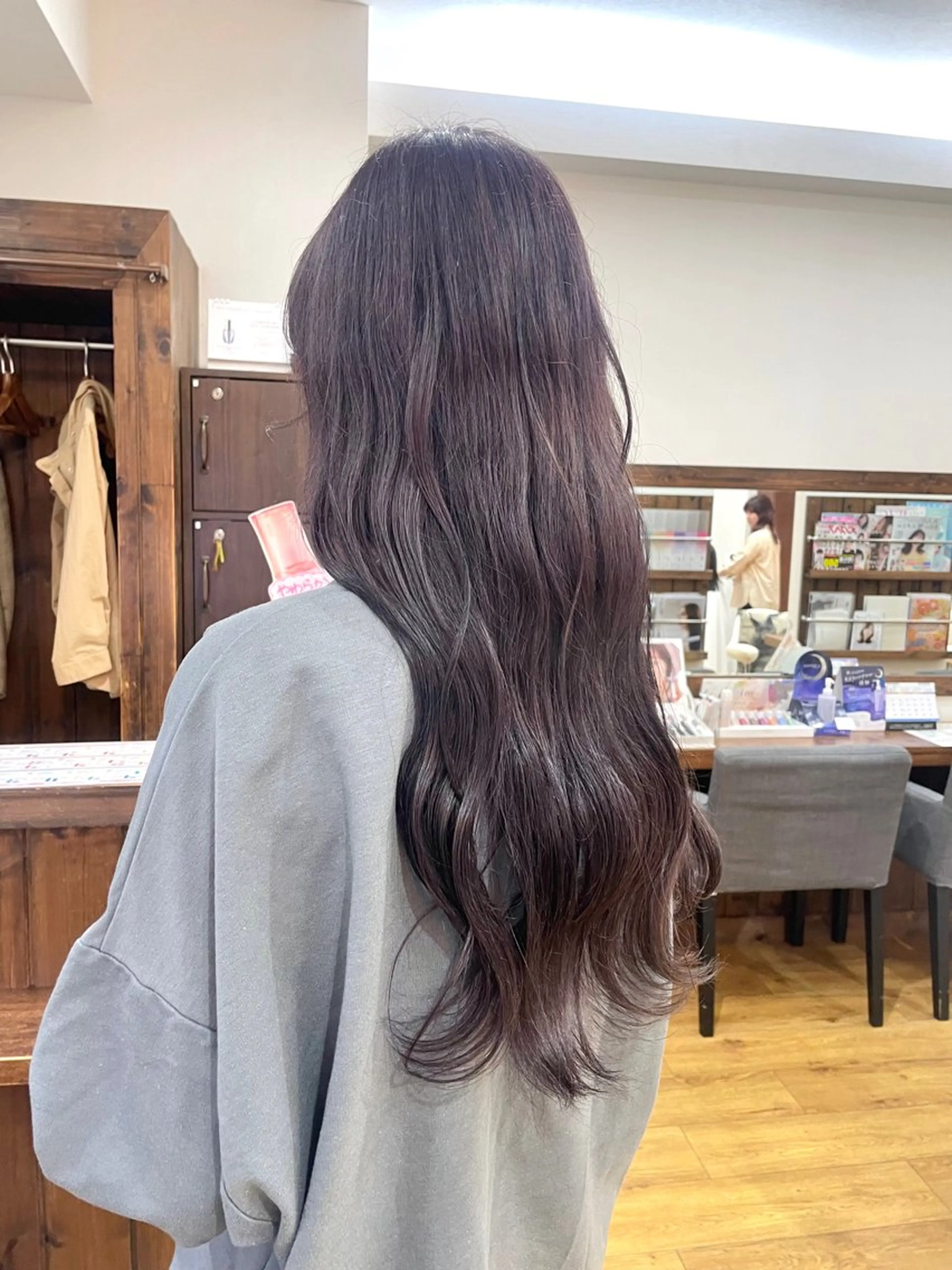 ロング カラー カット ヘアカラー トリートメント 💖ダブルカラー/ ヘアセット/晴香💖のヘアスタイル