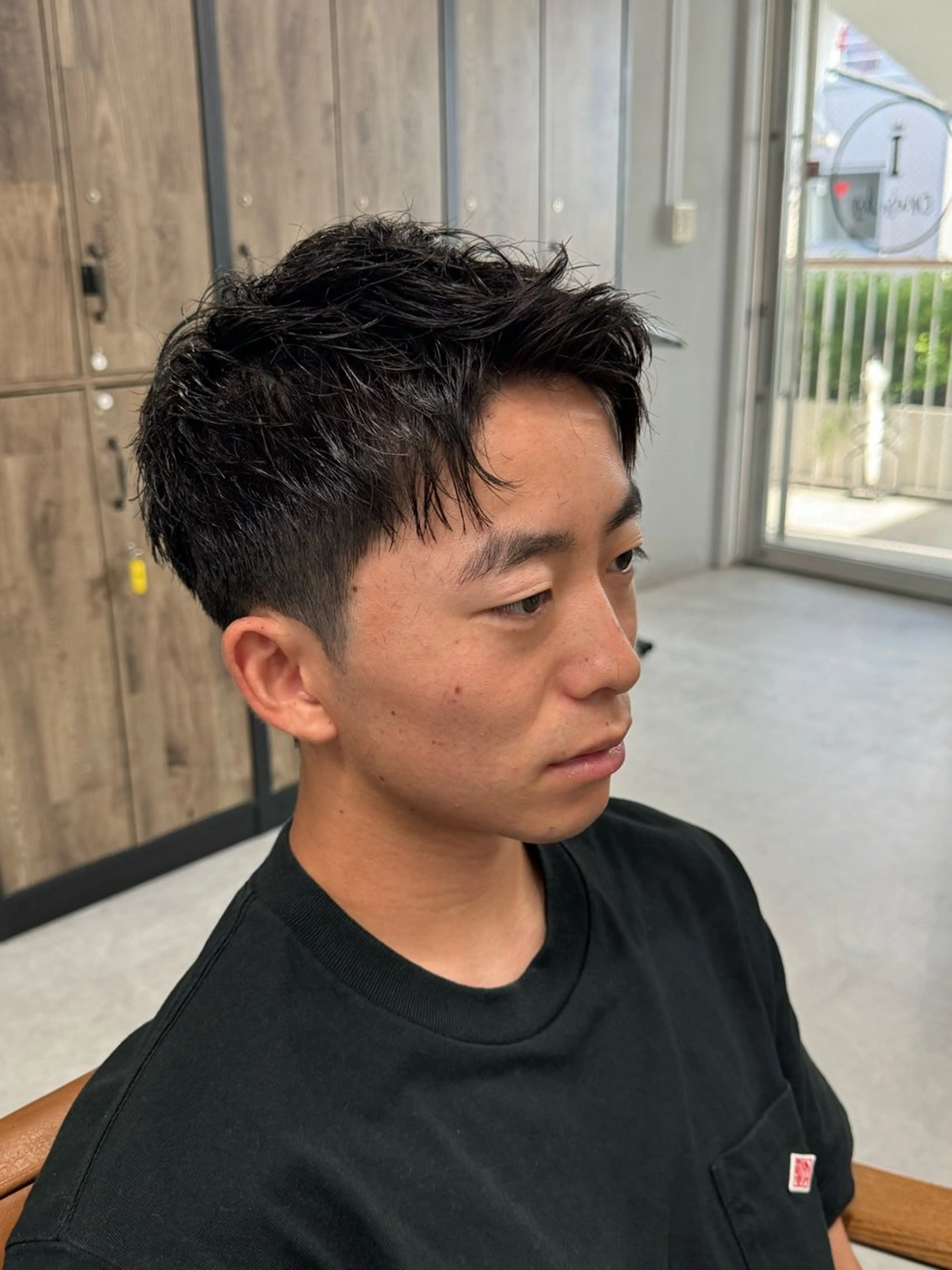 メンズ 🫧モテパーマ/ツヤ 縮毛/AI🫧のヘアスタイル