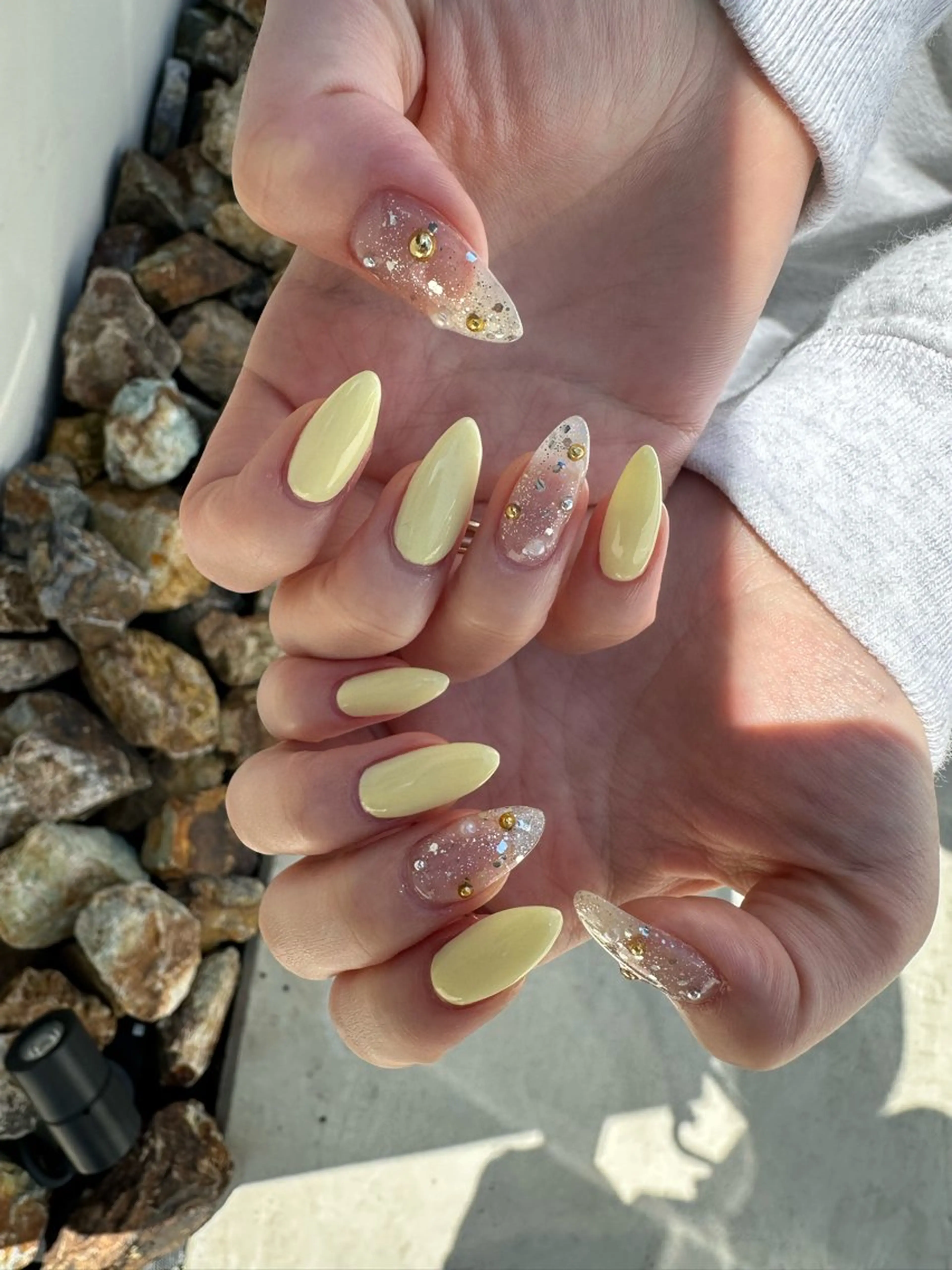 ご新規様限定✨デザイン＋（1​〜​4本お好きなアート、パーツOK♡）の写真