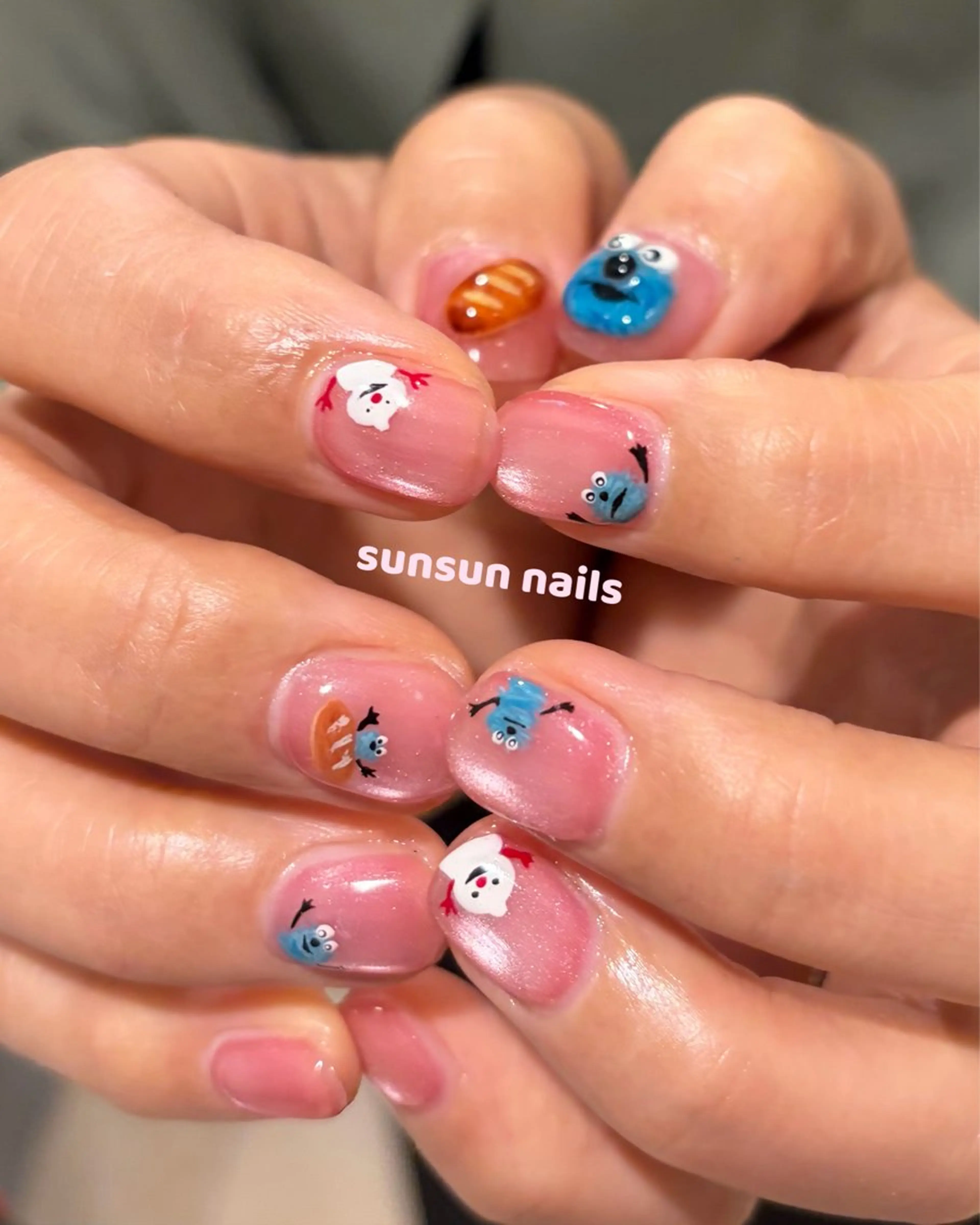 ネイル ハンドネイル フットネイル ASA nail / アート☀︎ニュアンスのネイルデザイン