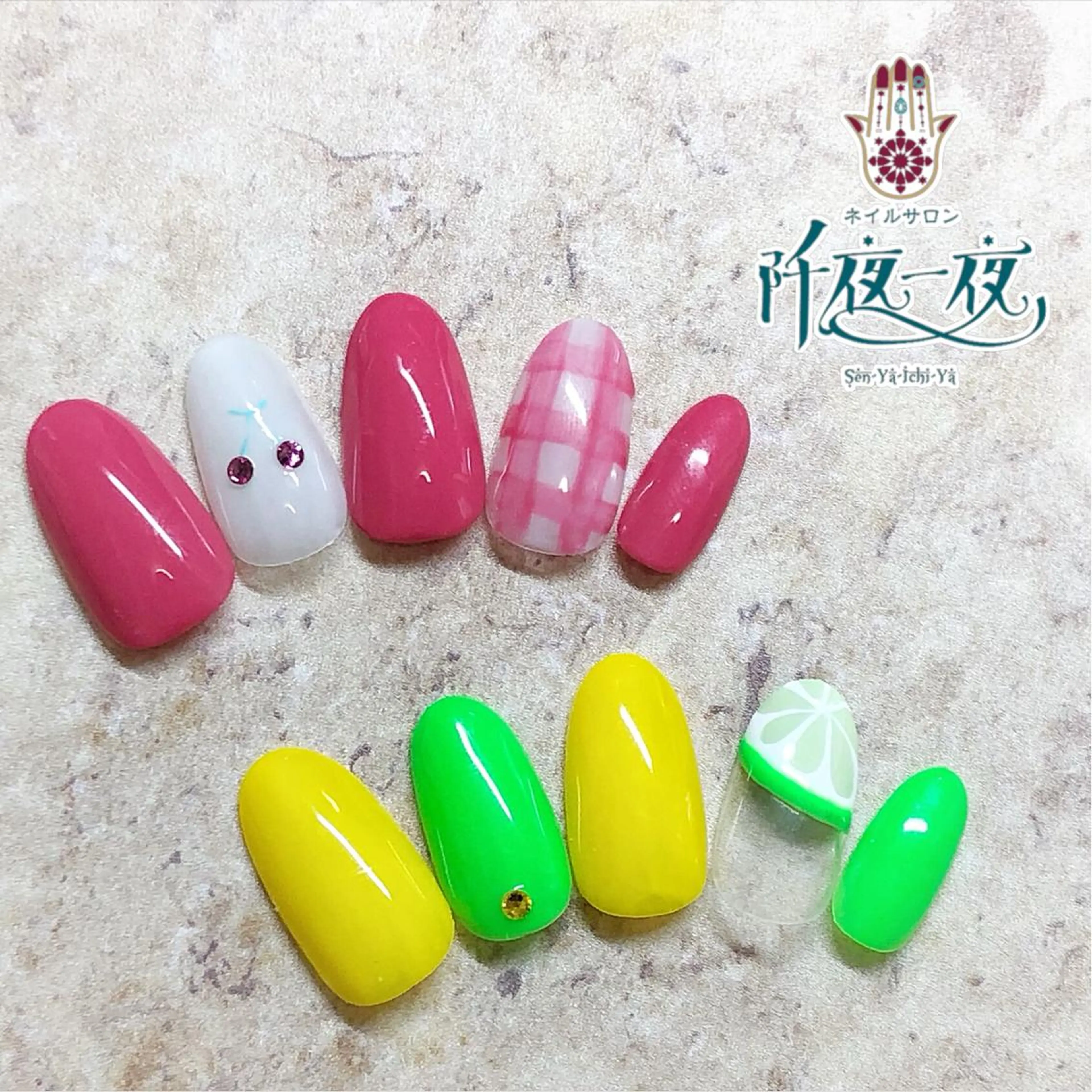 ネイル ハンドネイル 六本木ネイル阡夜一夜 当日&持ち込み歓迎のネイルデザイン