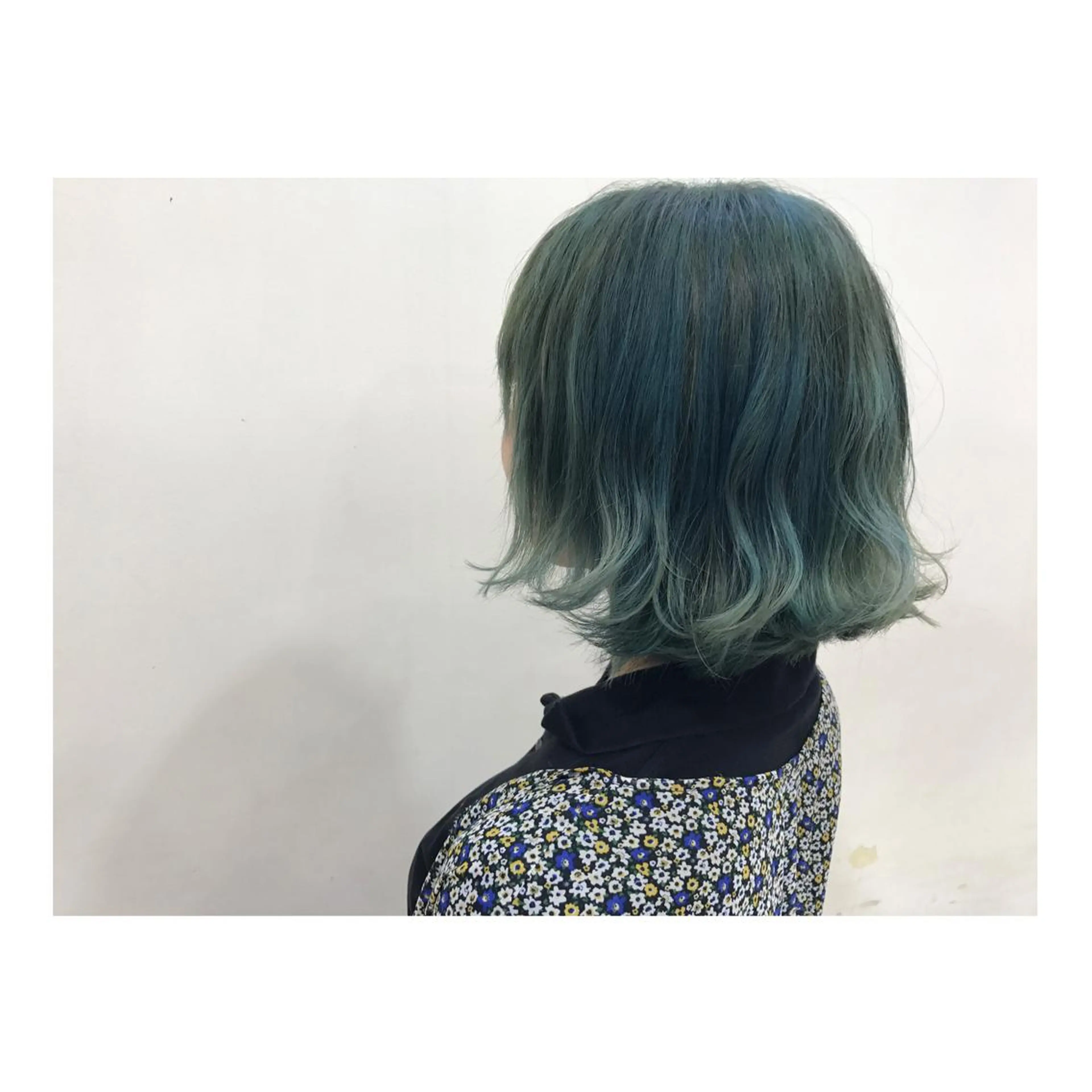 ショート カラー AMI ウルフパーマ/メンズのヘアスタイル