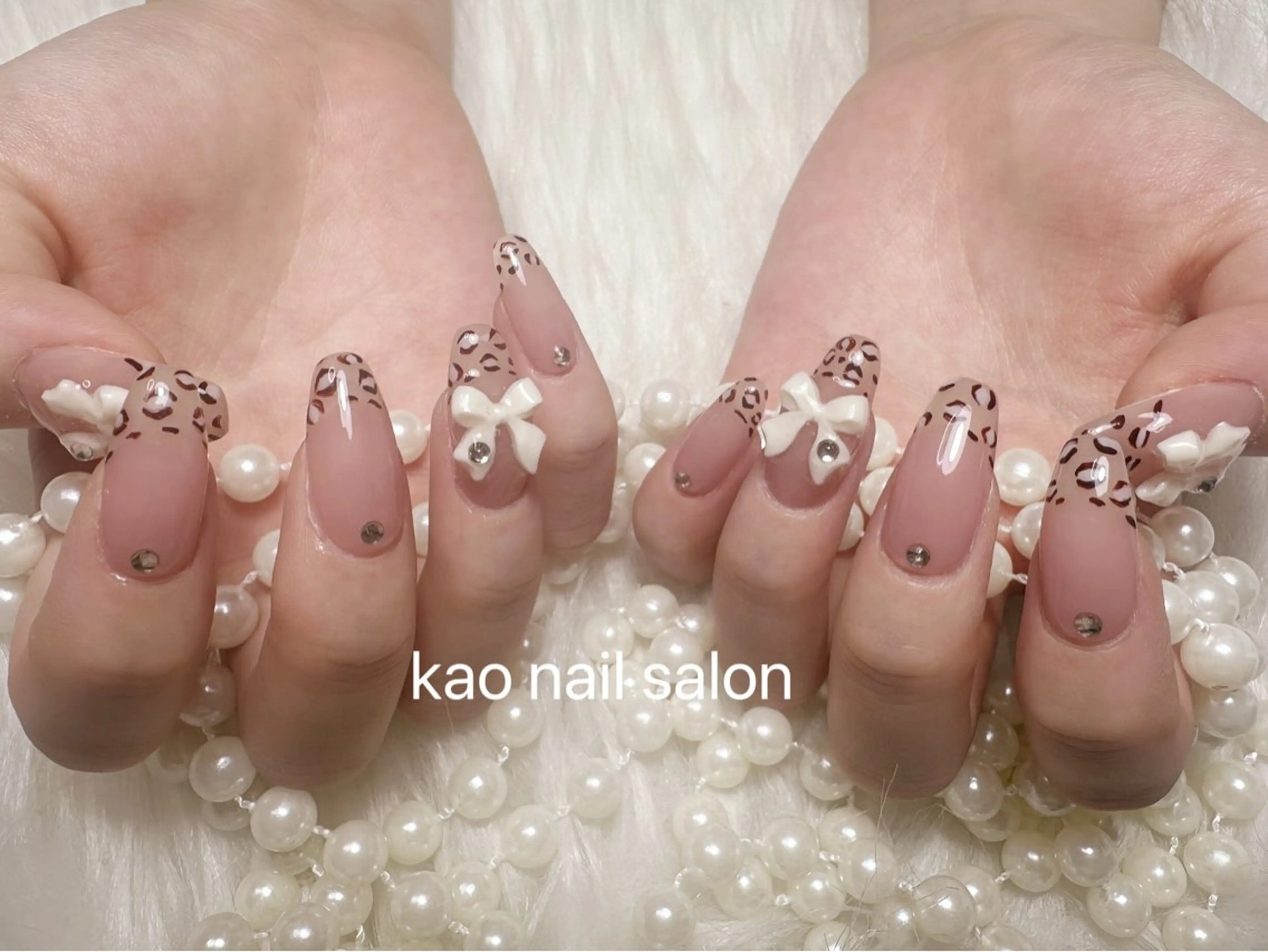 ネイル ハンドネイル kao nail マグネット/長さだしのネイルデザイン