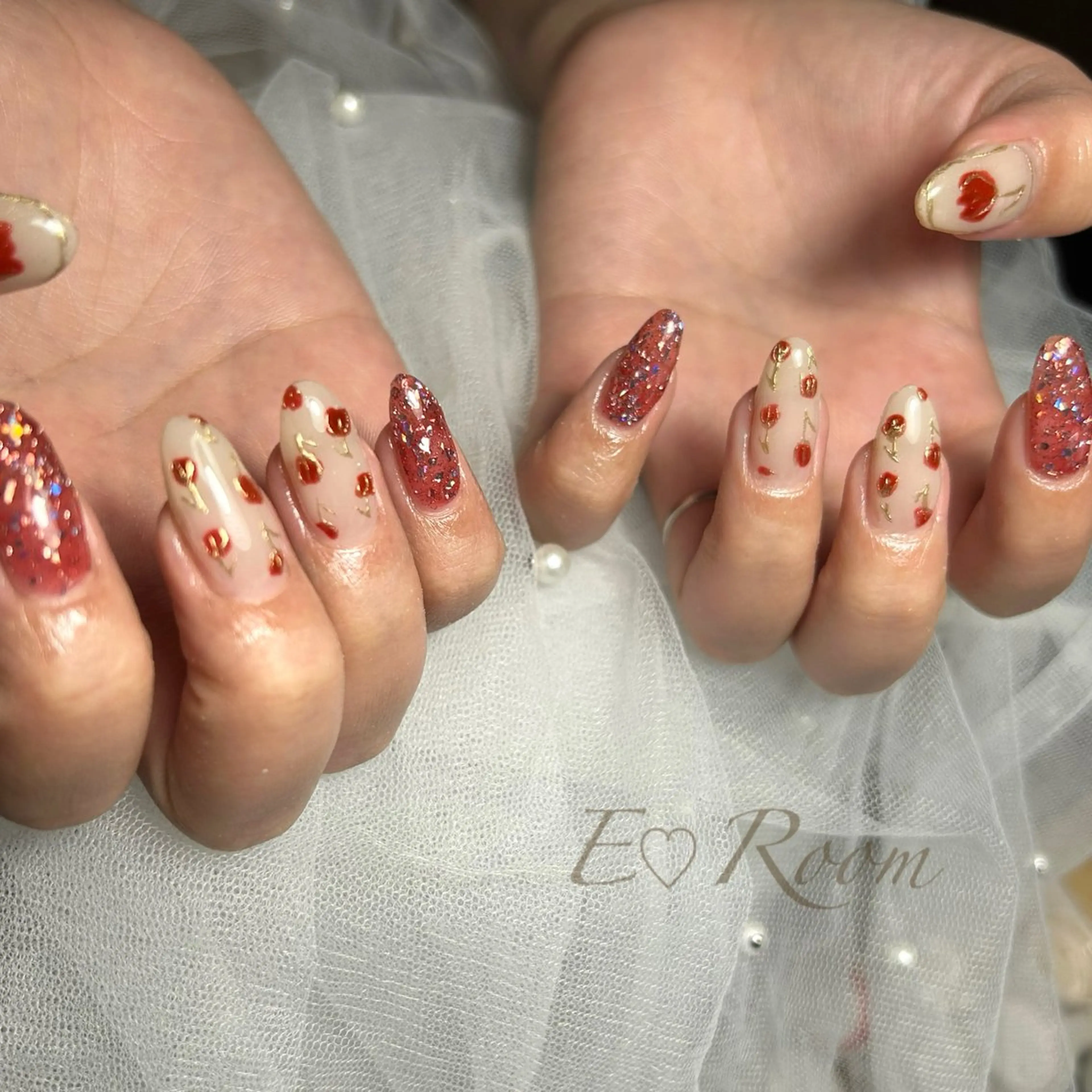 ネイル ハンドネイル E♡Room Erikoのネイルデザイン