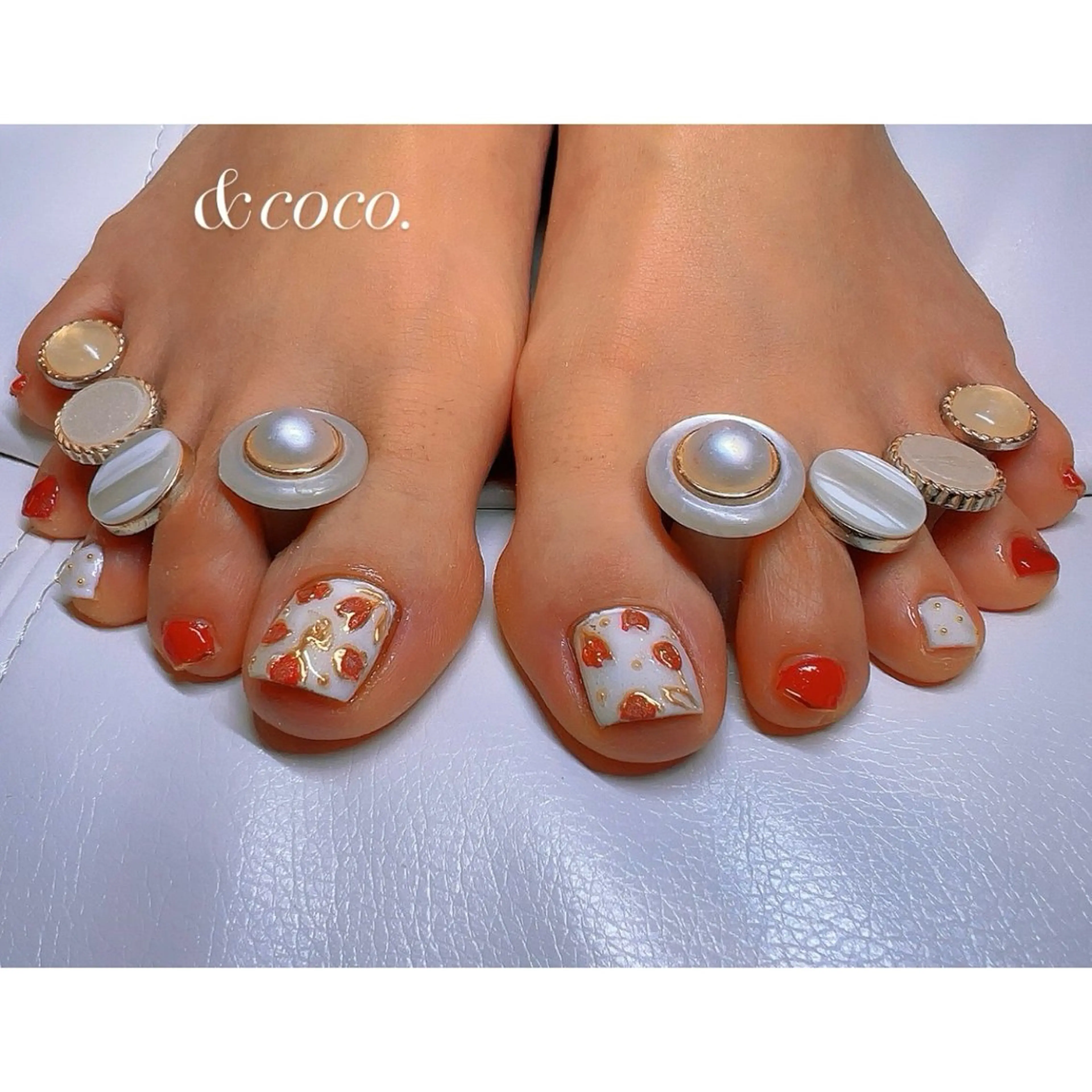 ネイル フットネイル ＆ coco.のネイルデザイン