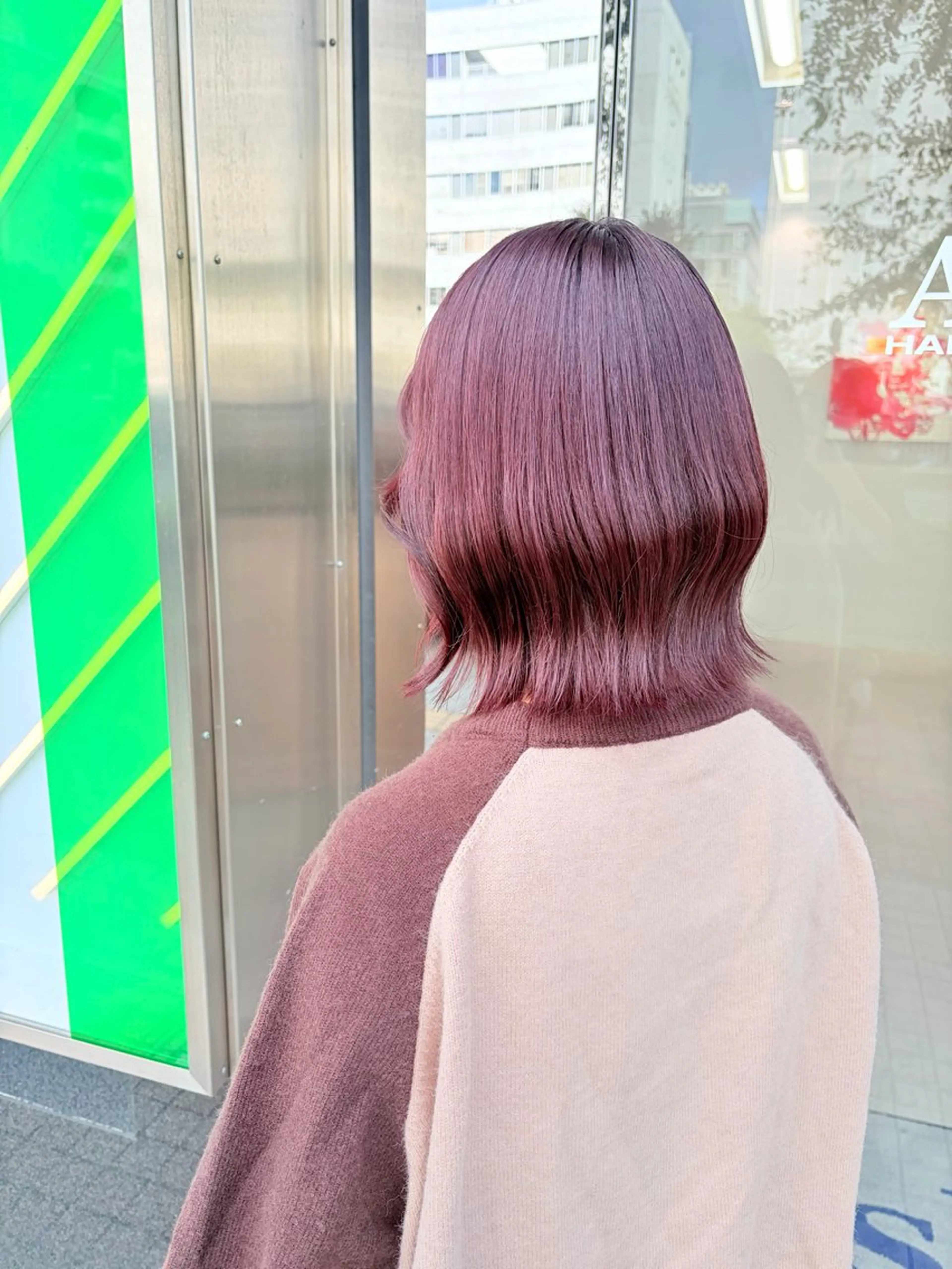 カラー ボルドーカラー モデル募集中🦋 じゅりのヘアスタイル