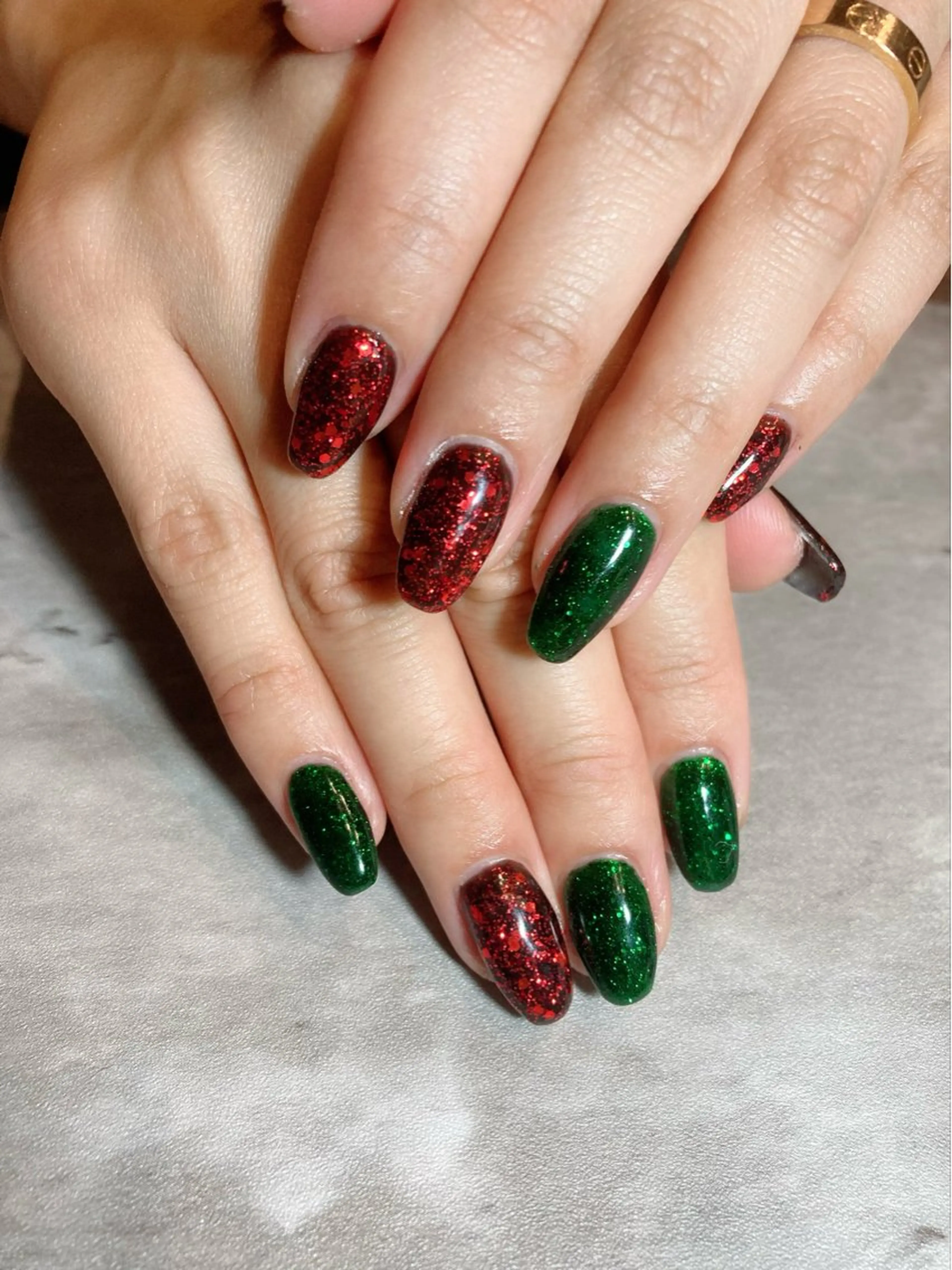 ネイル ハンドネイル 大山 なつみのネイルデザイン