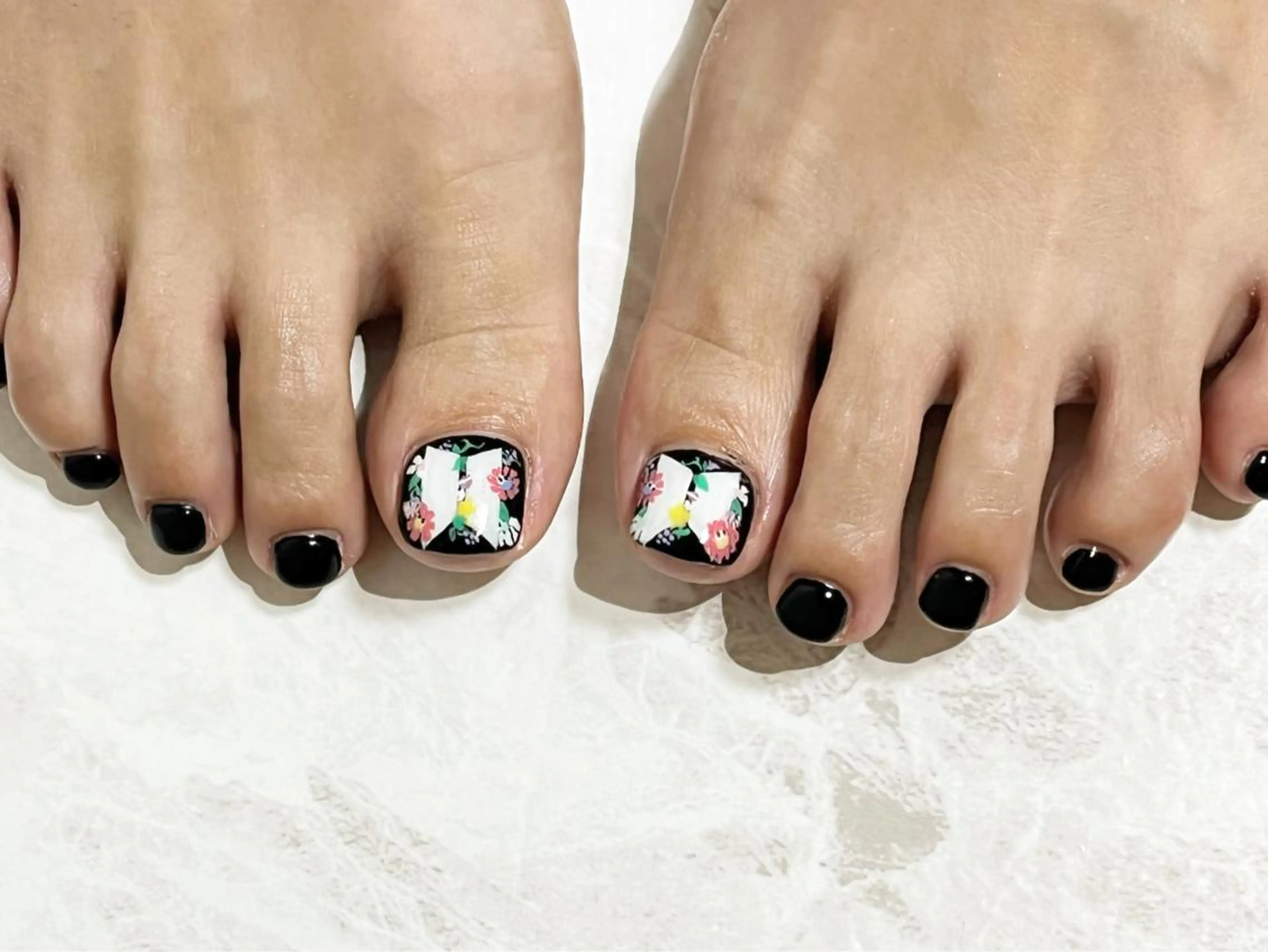 ネイル フットネイル ニュアンスネイル シンプルネイル 春ネイル 夏ネイル nail fufla ♡yamane♡のネイルデザイン