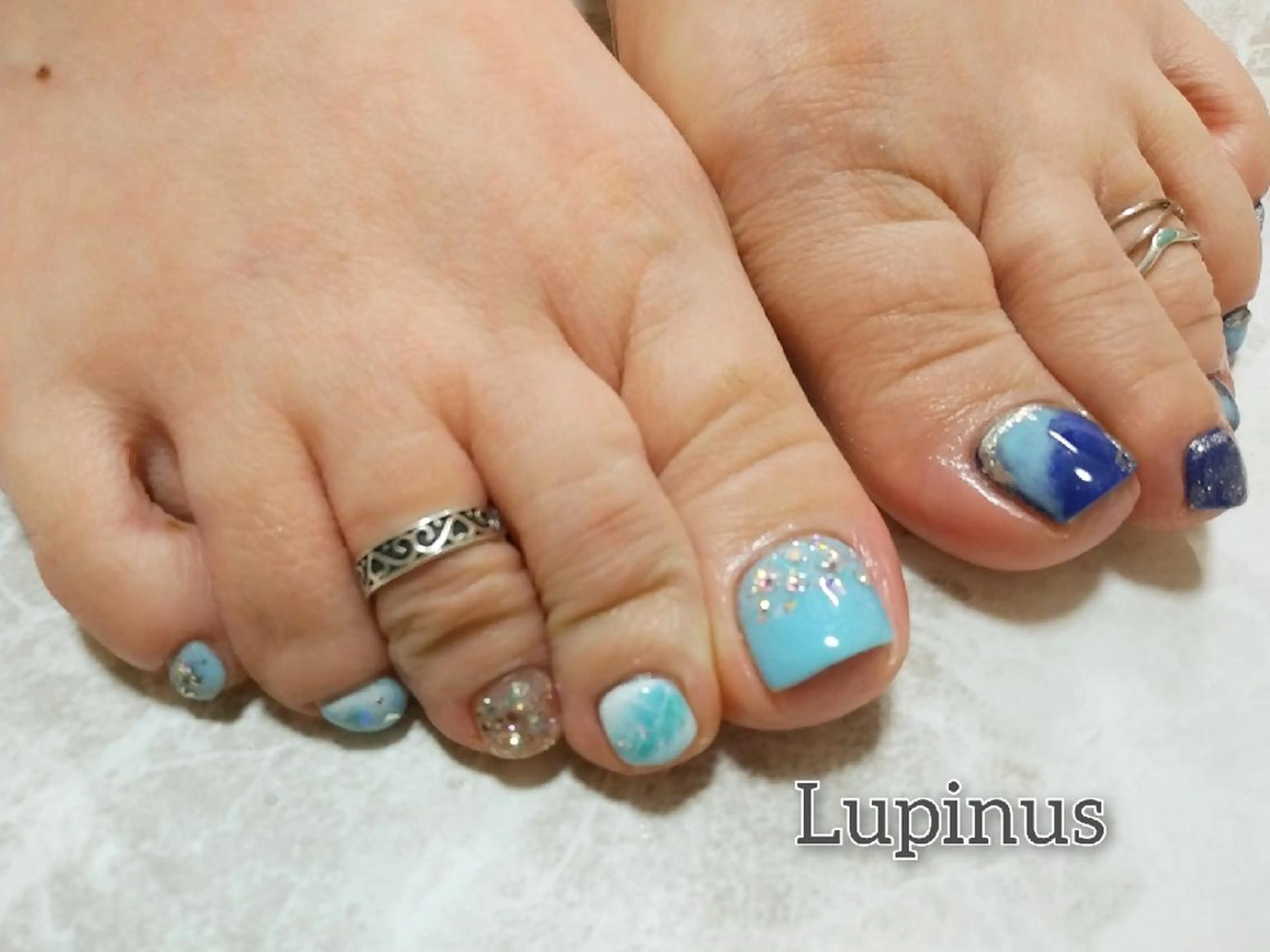 ネイル ハンドネイル フットネイル Lupinus ルピナスのネイルデザイン