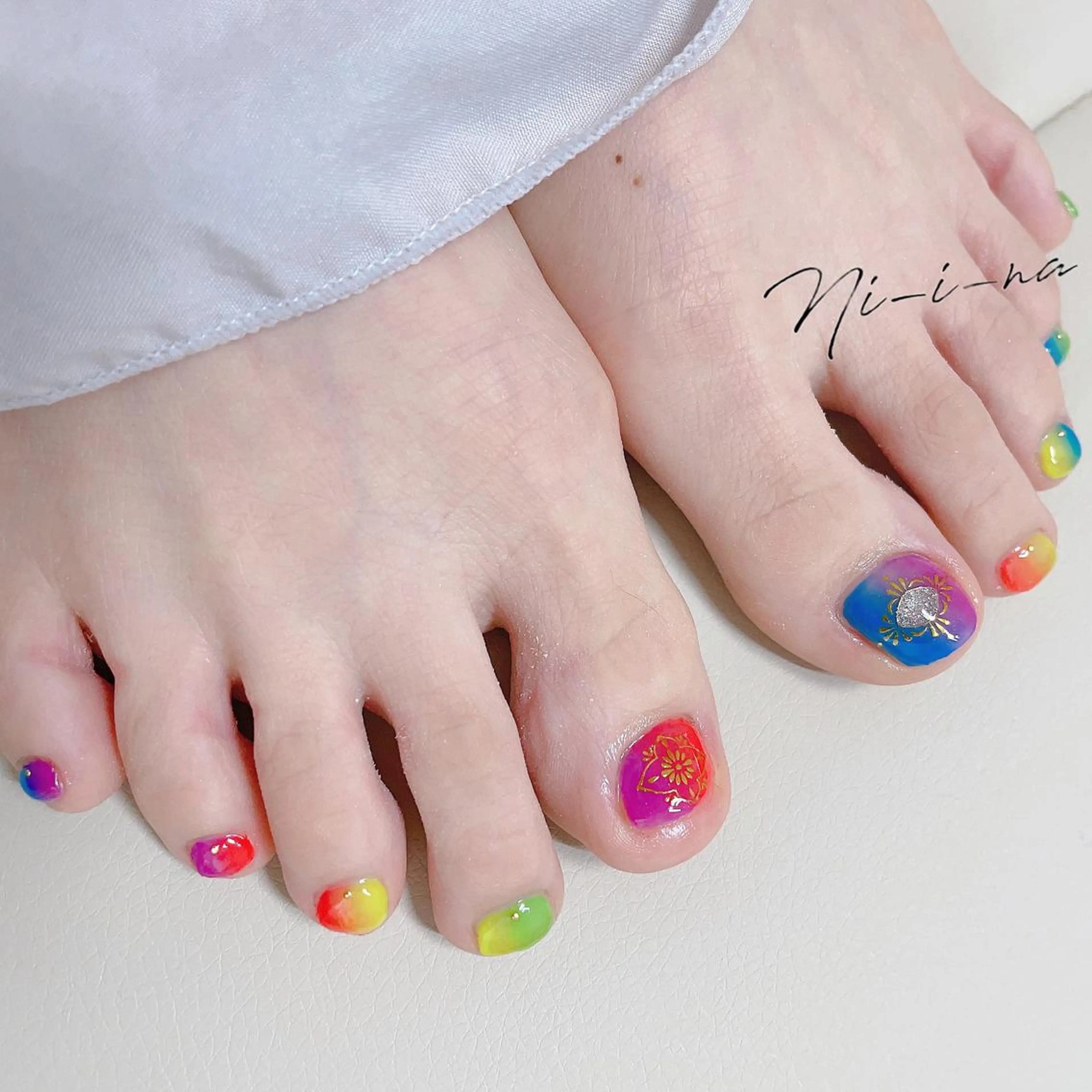 ネイル フットネイル nail salon Ni-i-naのネイルデザイン