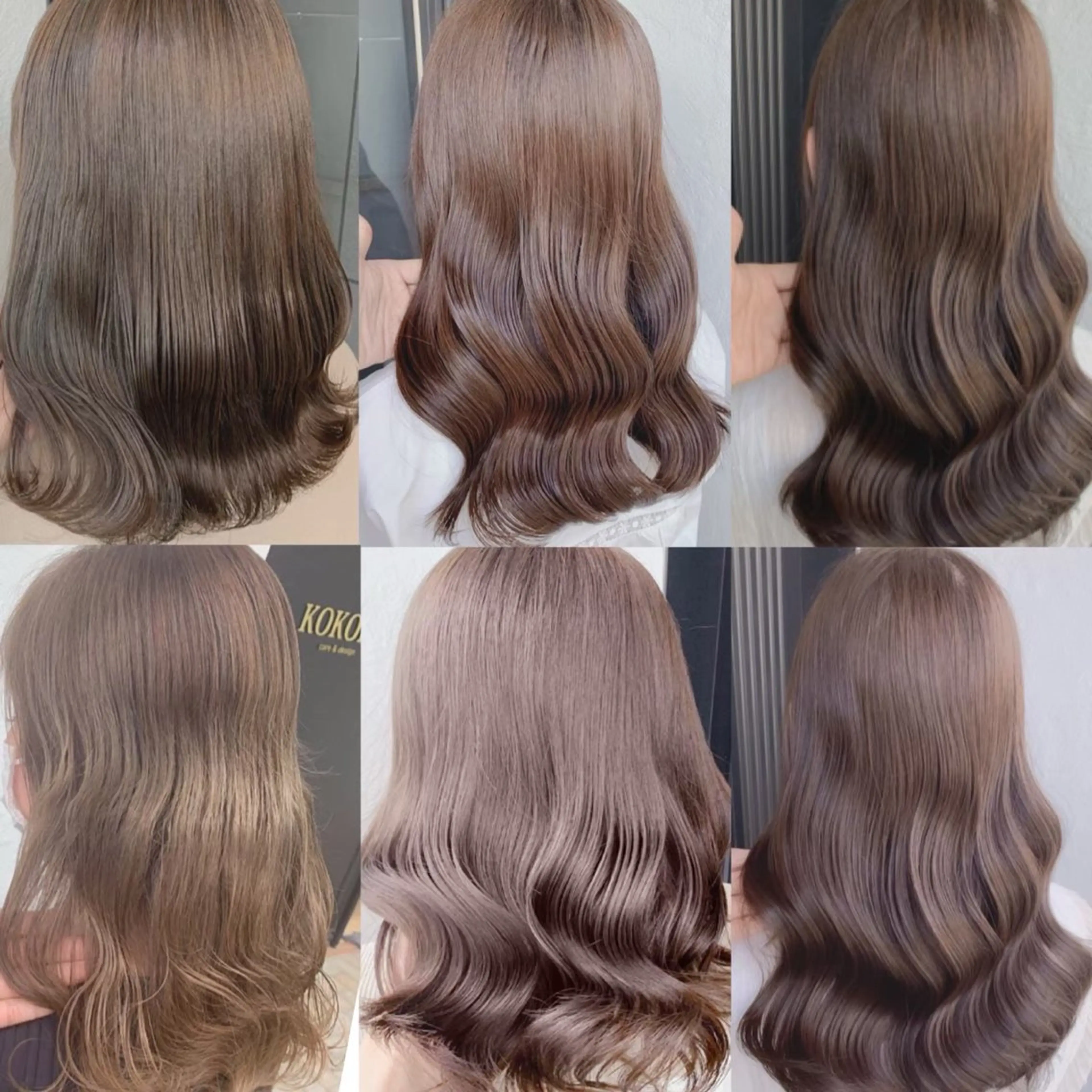 ミディアム カラー ブラウンカラー 堀川 希歩のヘアスタイル