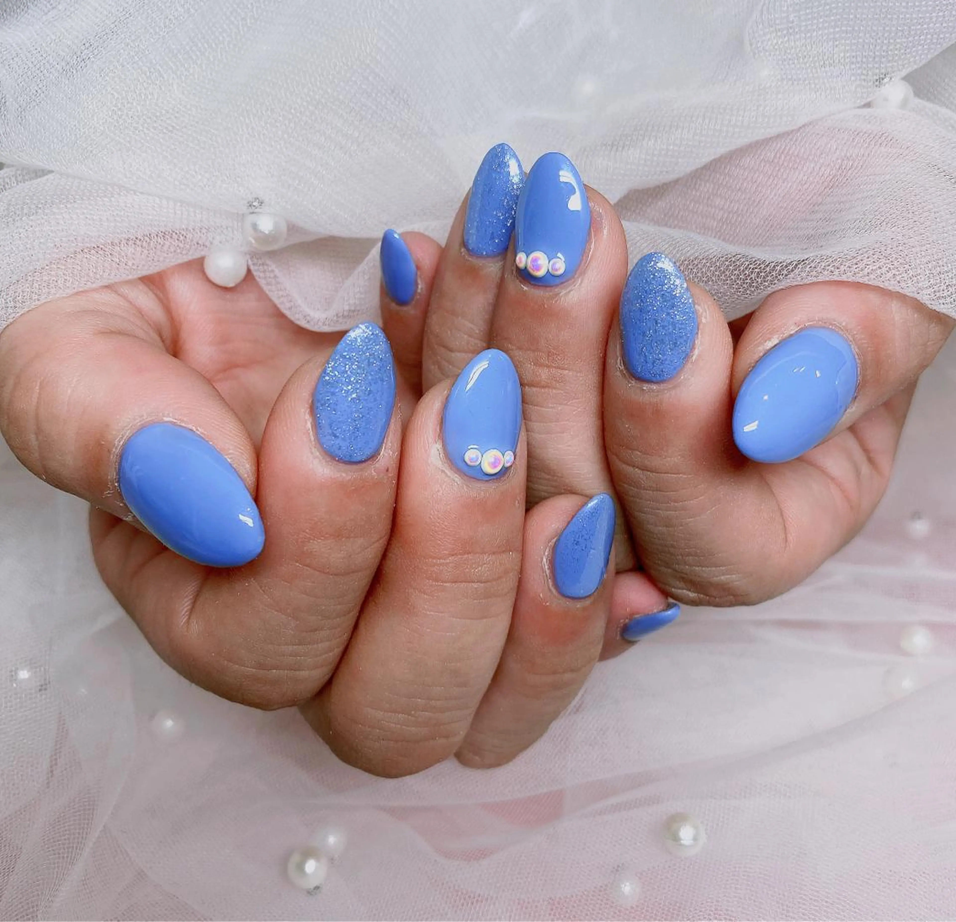 ネイル 長さ出し ネイルチップ Nail Salon kihi大塚店のネイルデザイン