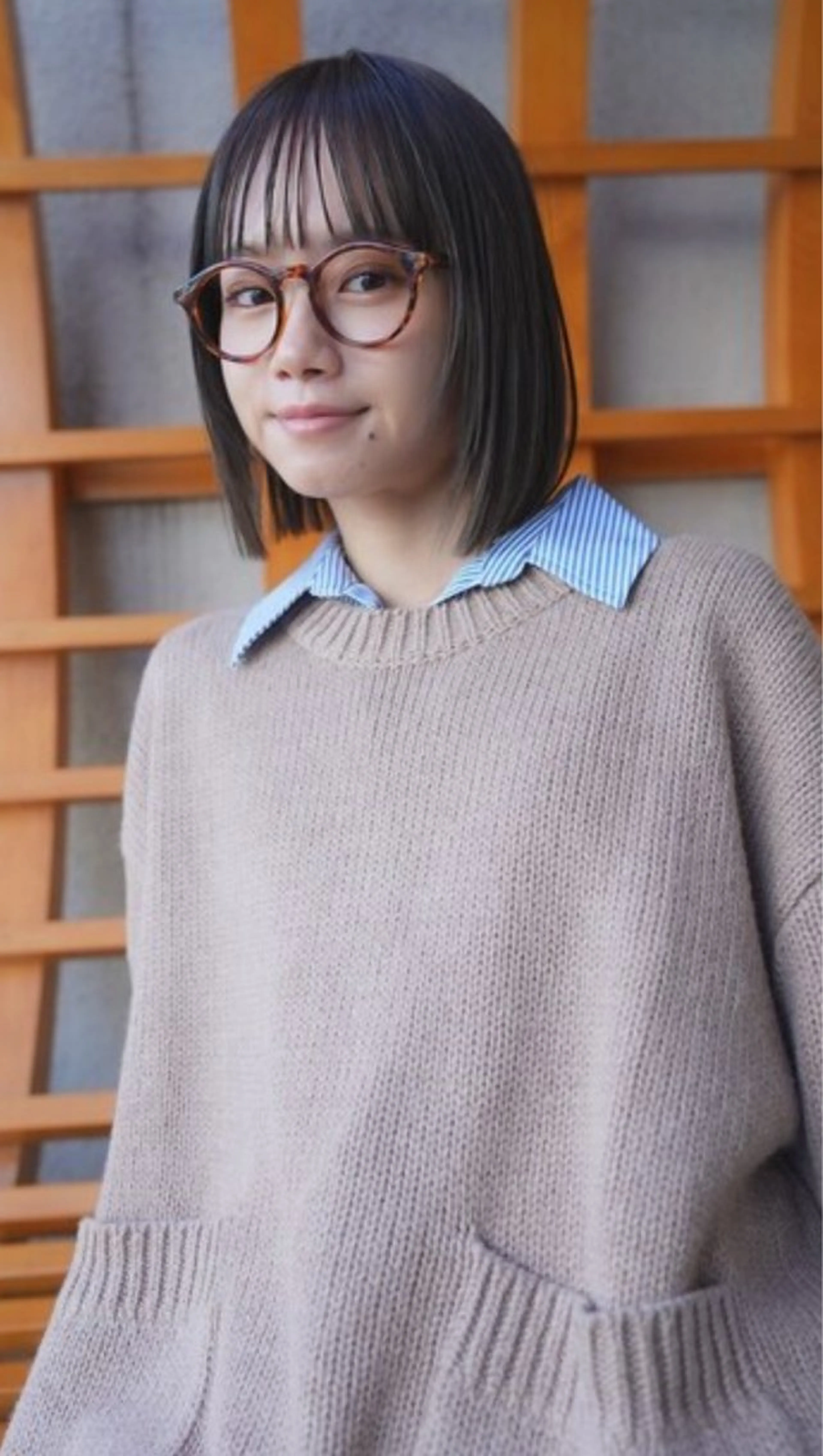 ミディアム 似合わせカット‪// 鶴我万唯華のヘアスタイル