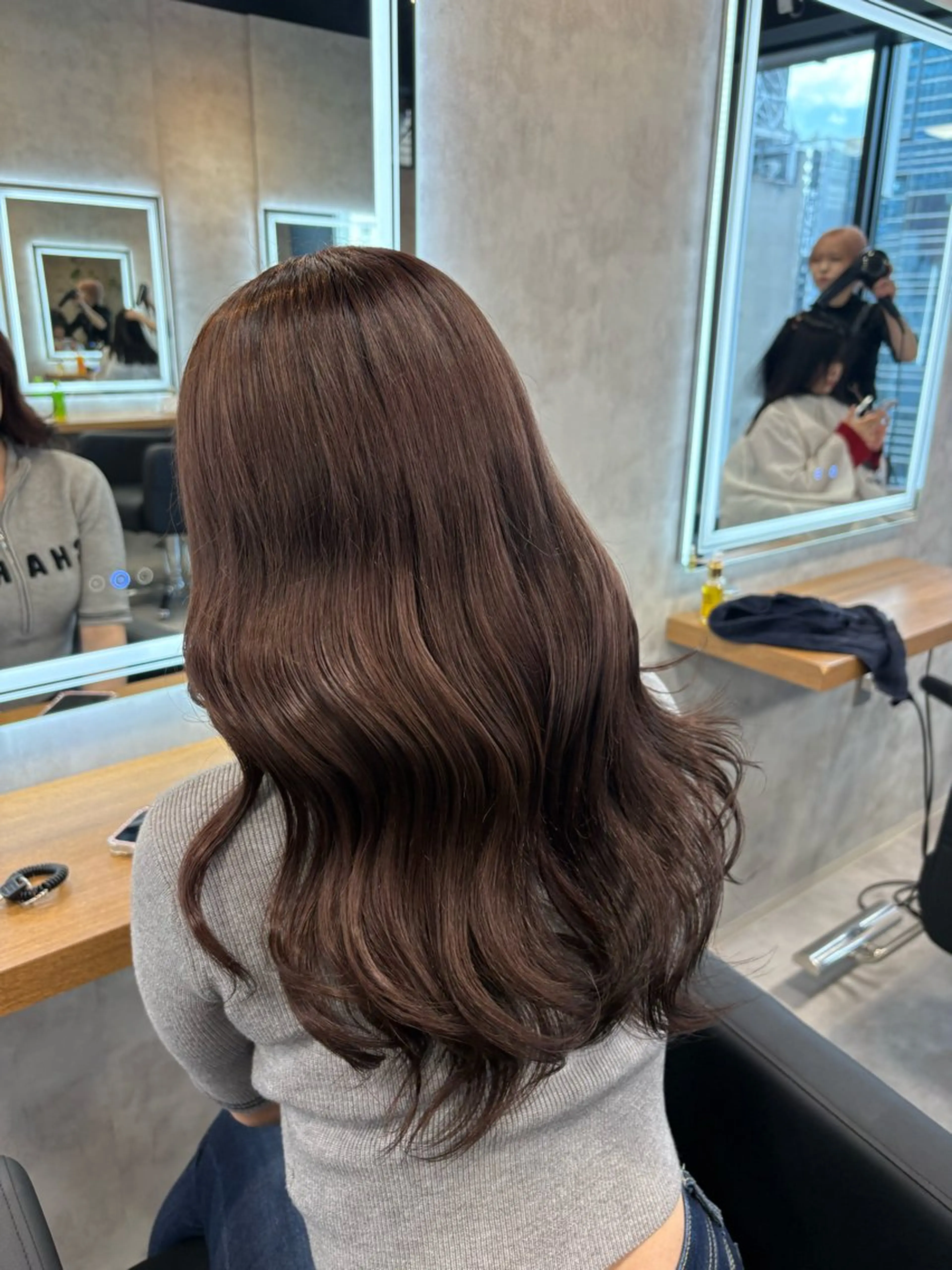 セミロング カラー ヘアカラー 神谷勇太/ 札幌透明感カラー特化のヘアスタイル