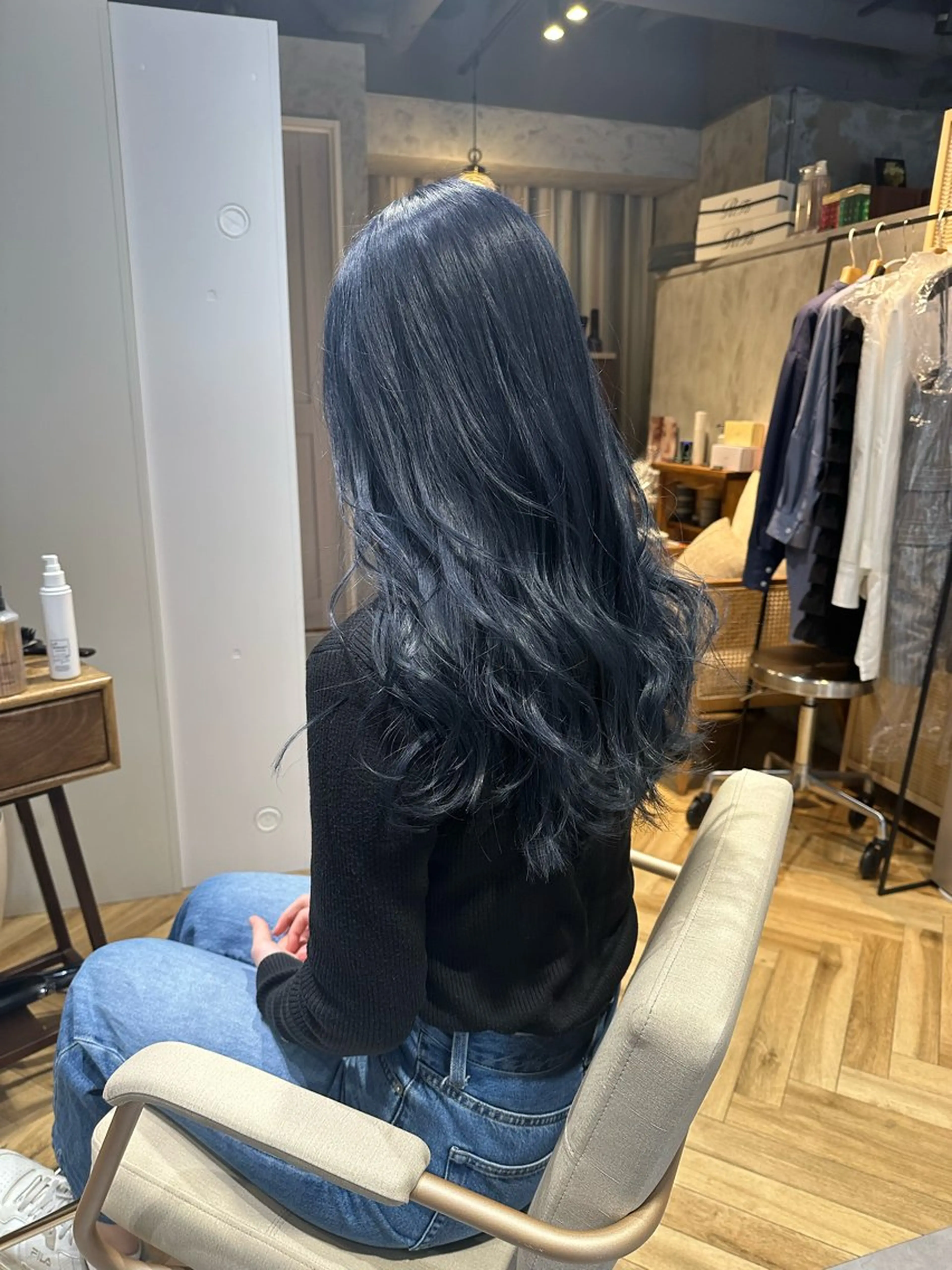 ロング カラー 阪倉 美玲のヘアスタイル