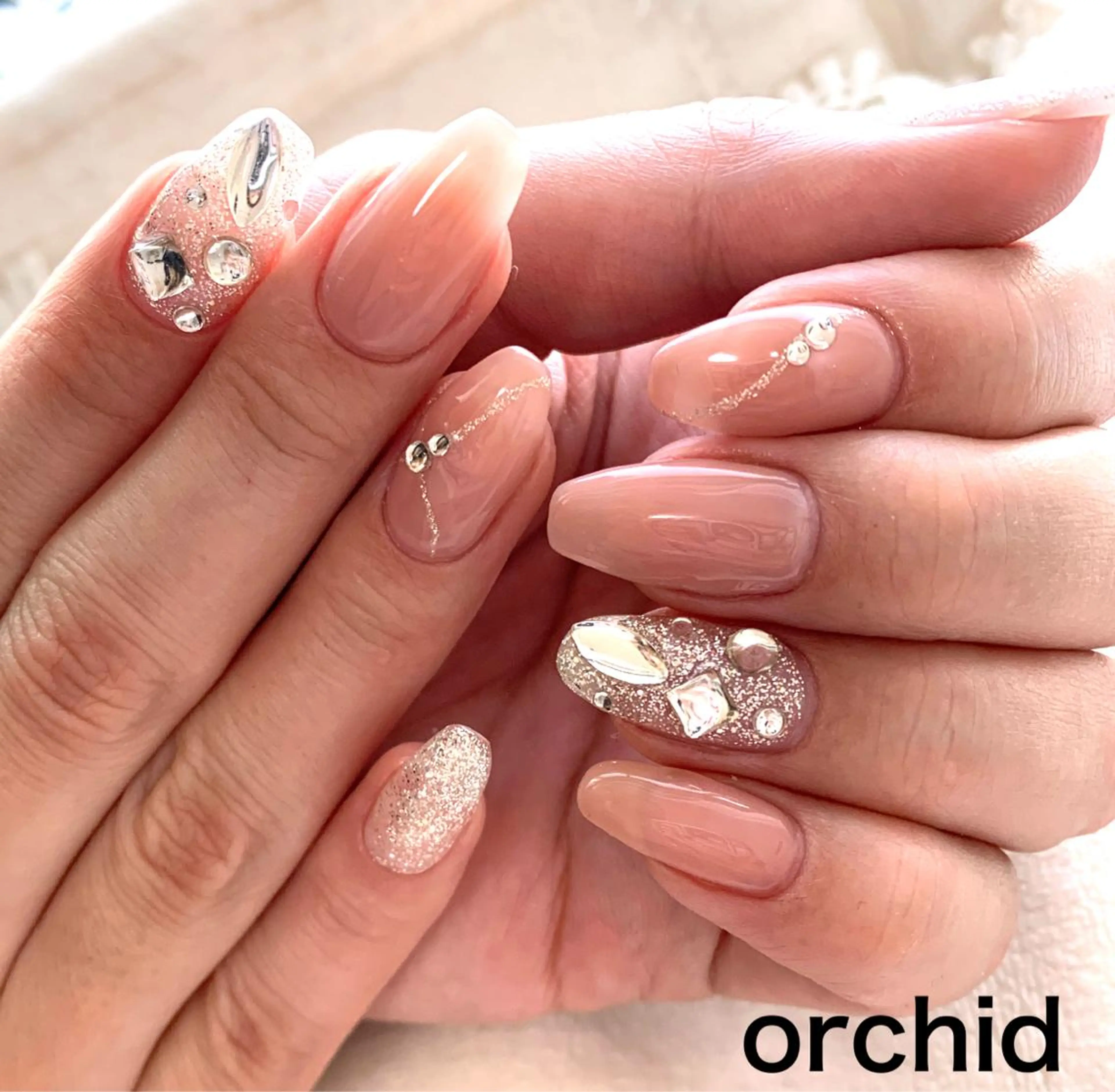 ネイル orchid ♡オーキッドのネイルデザイン