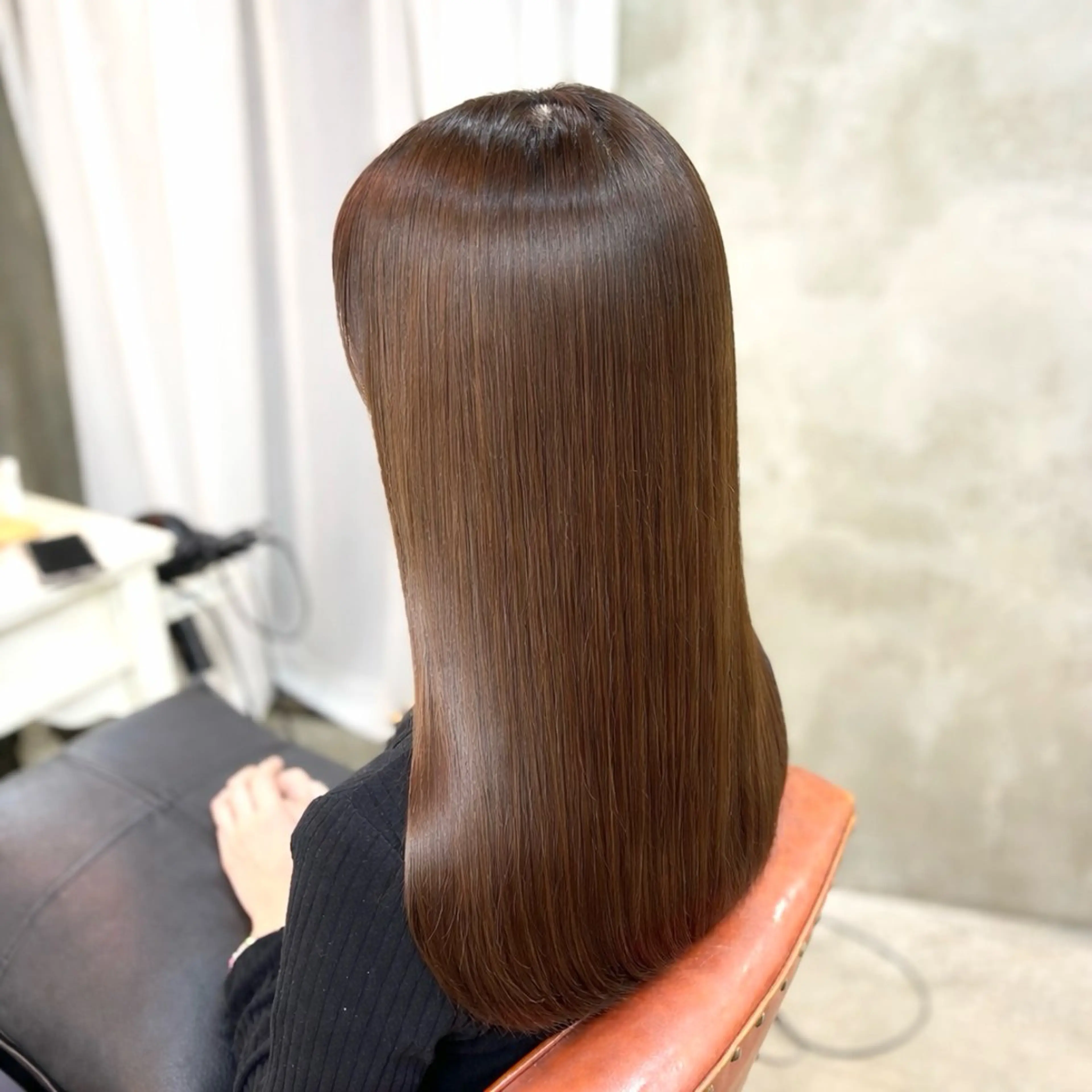 ロング カラー ブラウンカラー 艶髪‎カラー🤍 RIKAのヘアスタイル