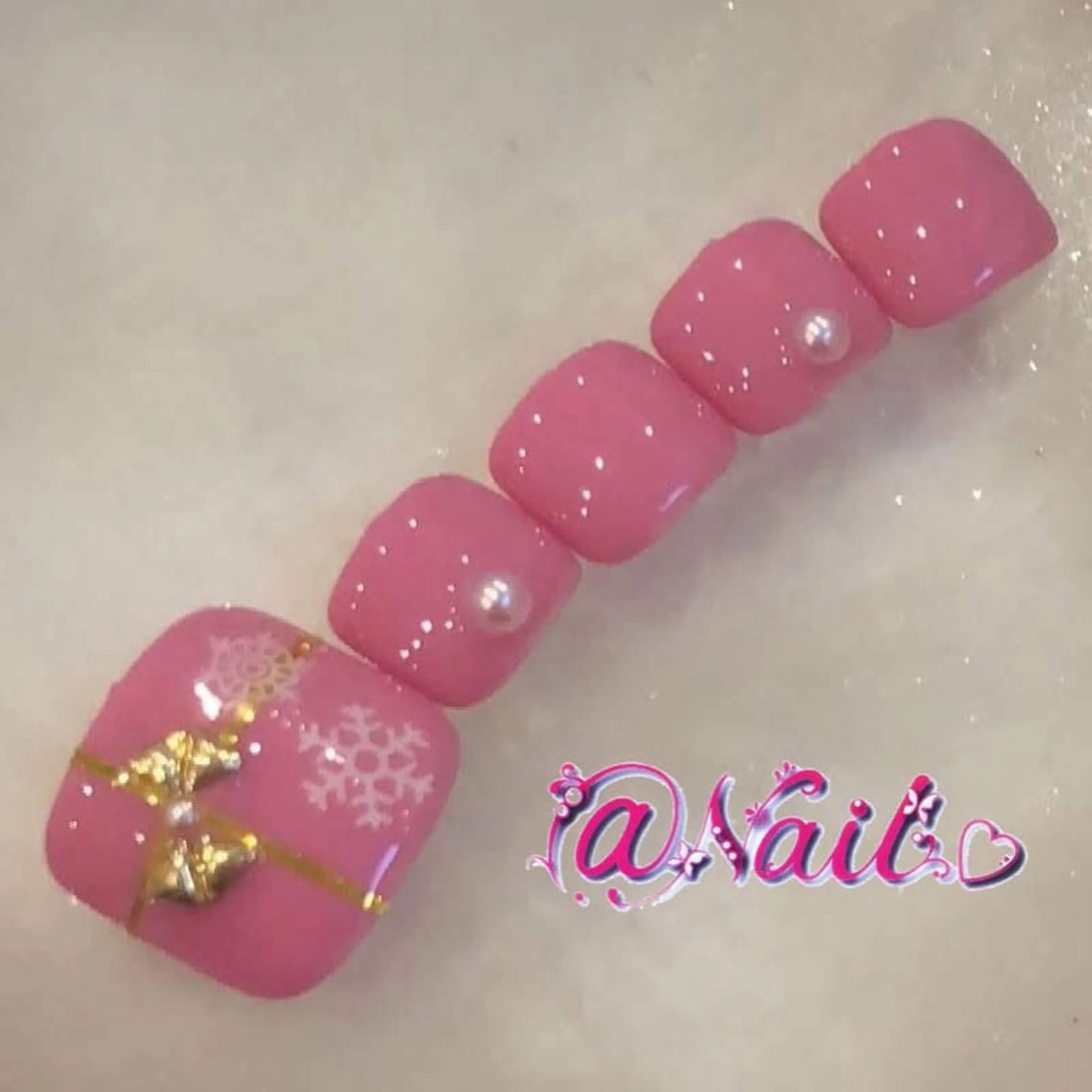 ネイル ネイルチップ 小尾 栞のネイルデザイン