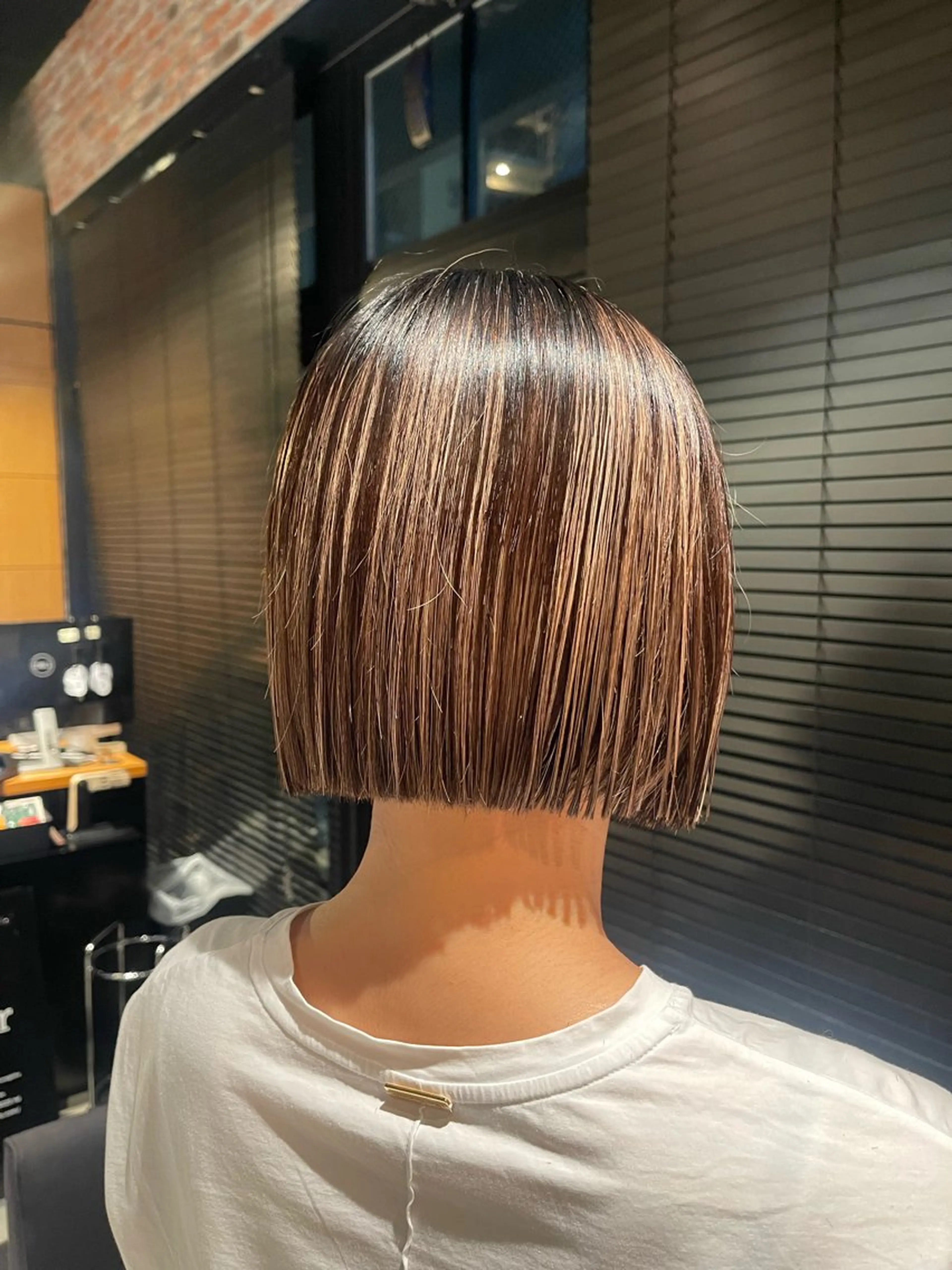 ミディアム rin 🖤〈大宮〉のヘアスタイル