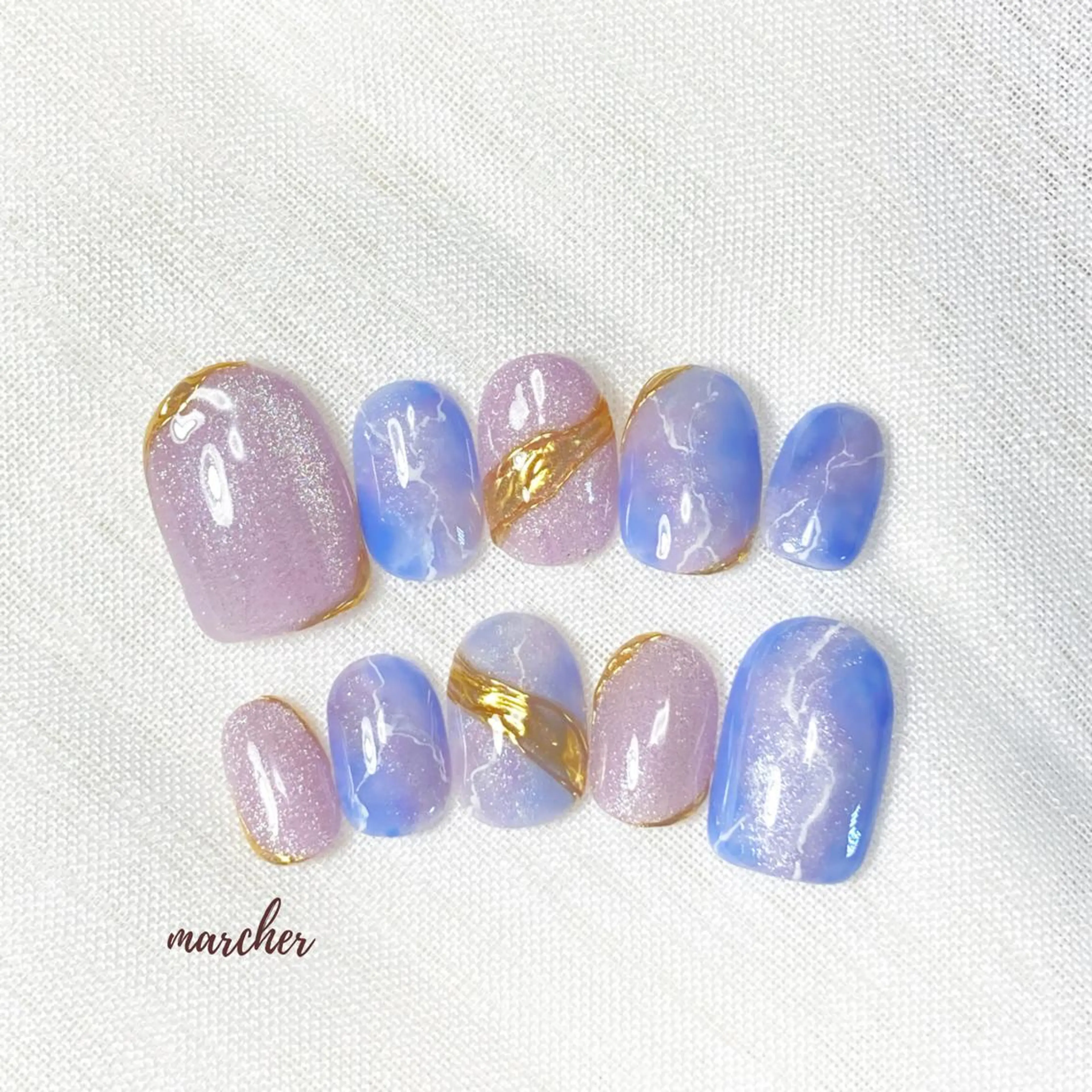 ネイル ハンドネイル フットネイル Nailbeauty marcherのネイルデザイン