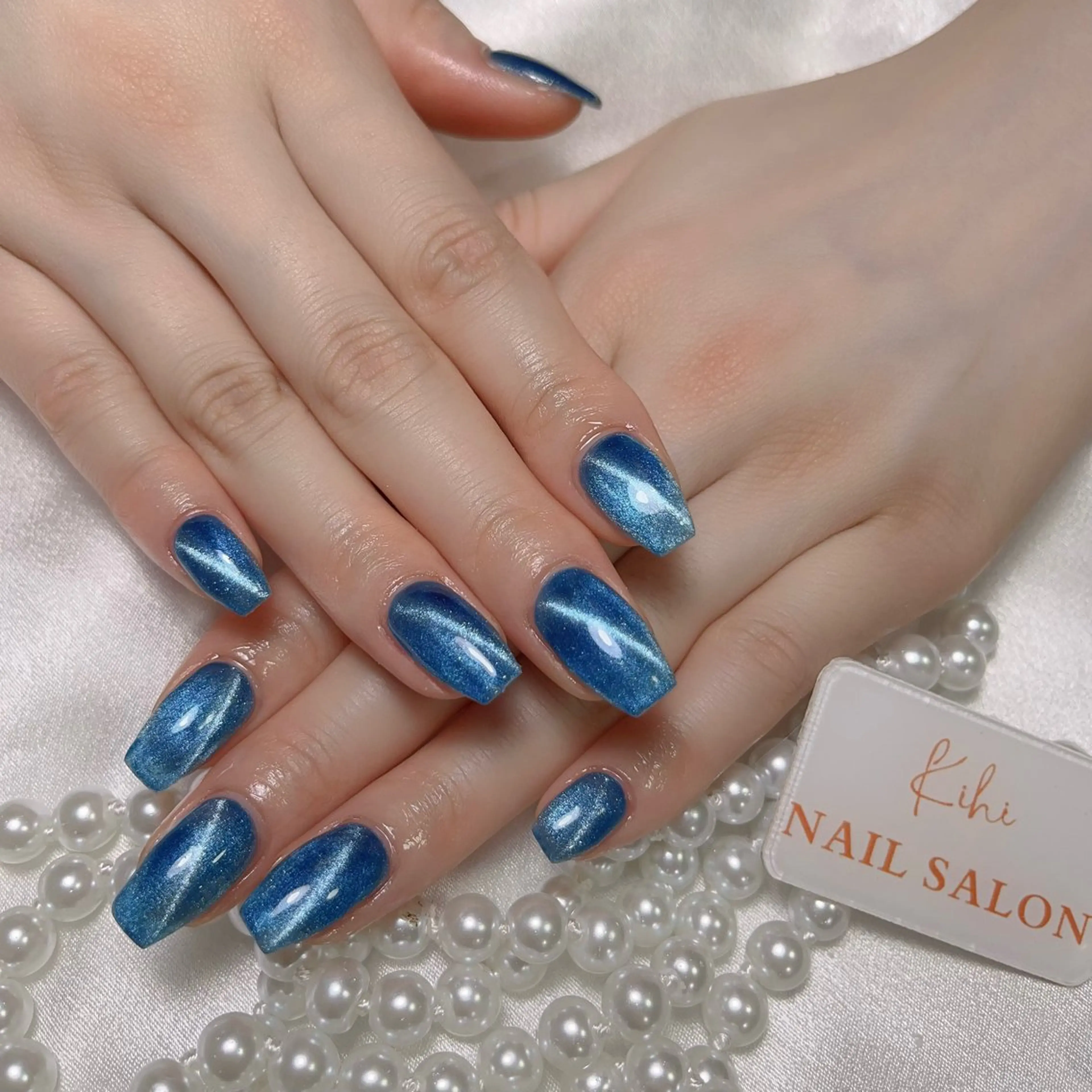 ネイル マグネットネイル 福島 みきのネイルデザイン