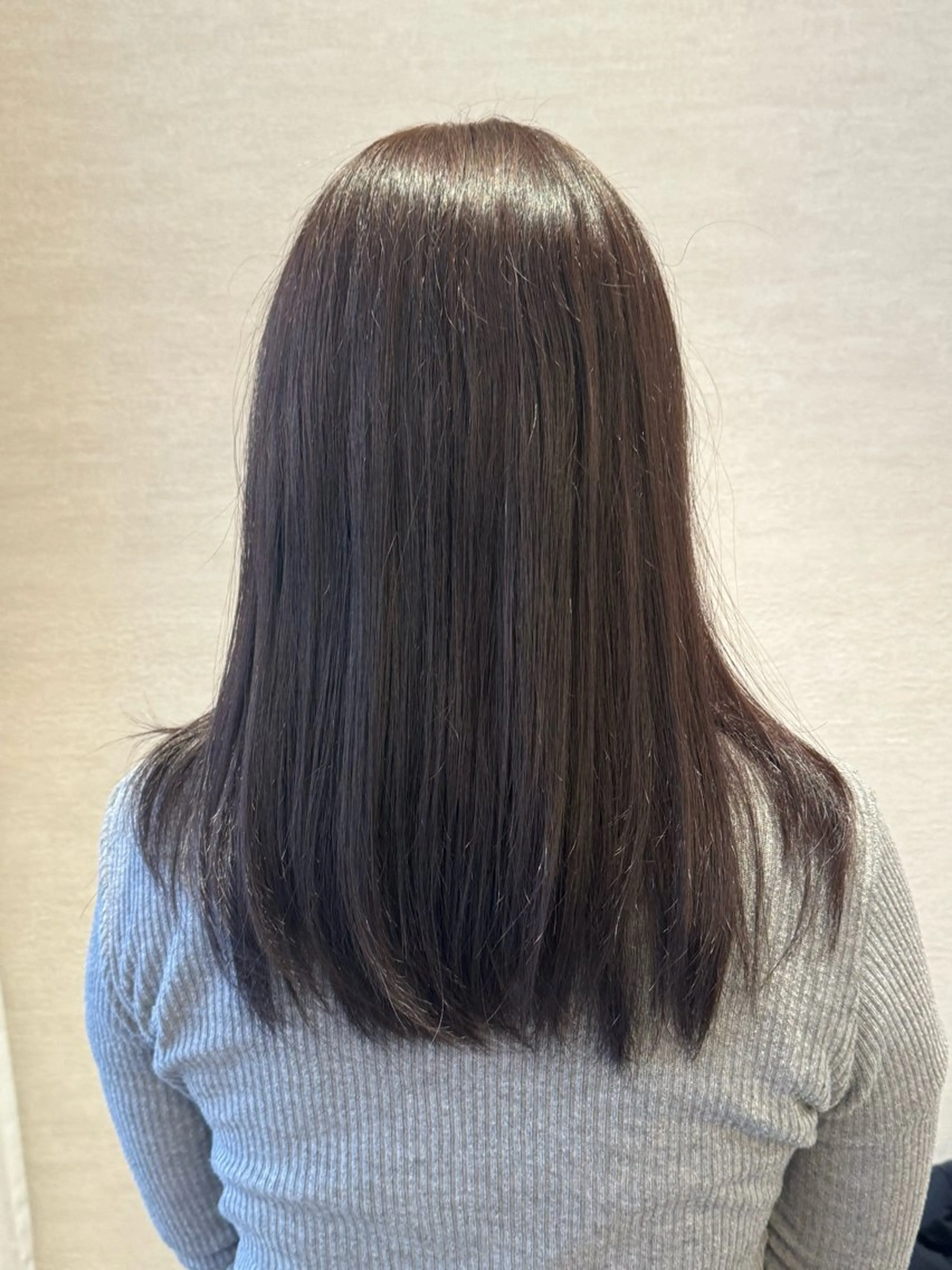 セミロング カラー 大月 景悟のヘアスタイル