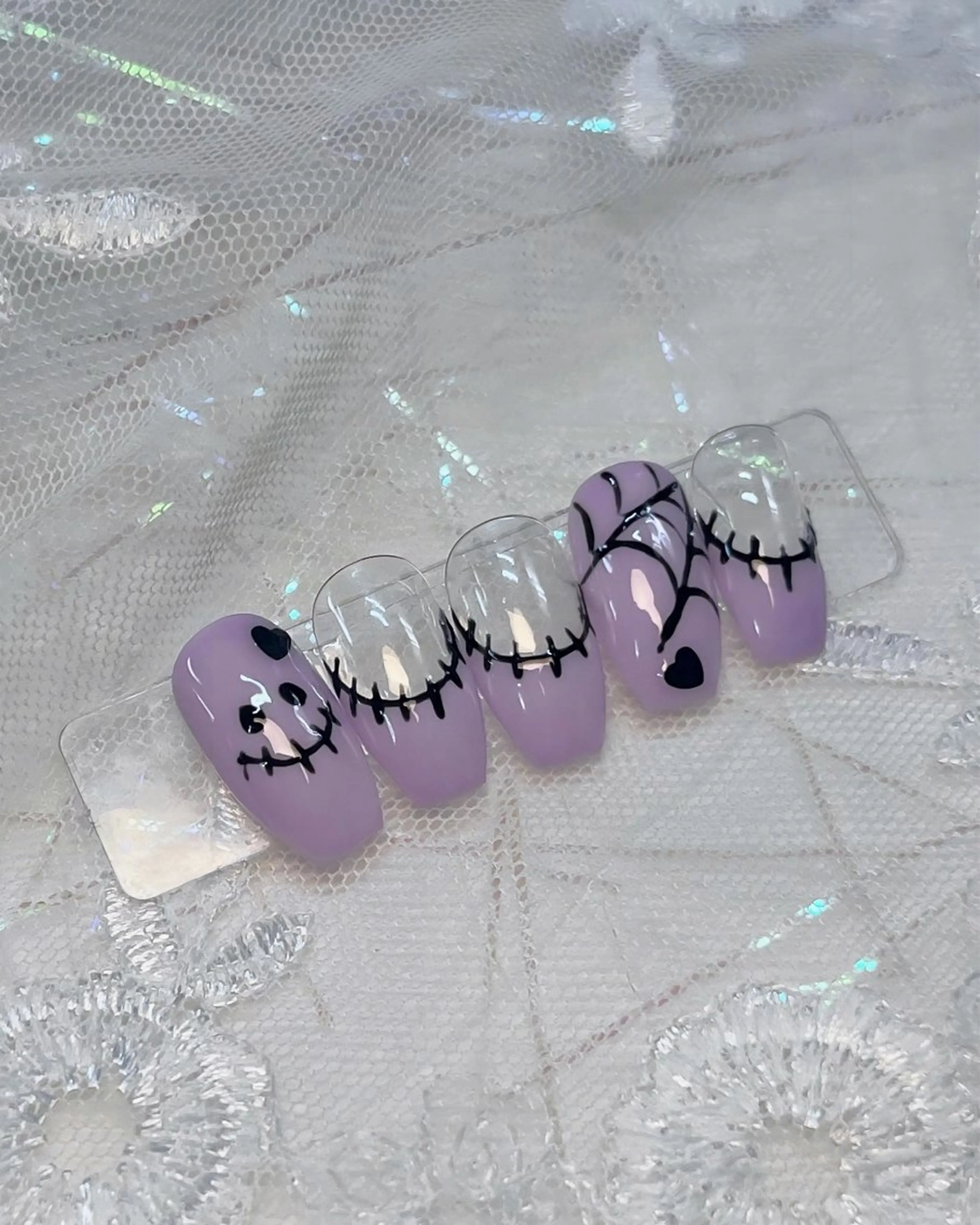 ネイル アートネイル ハロウィン plume nail ☆韓国ネイルのネイルデザイン