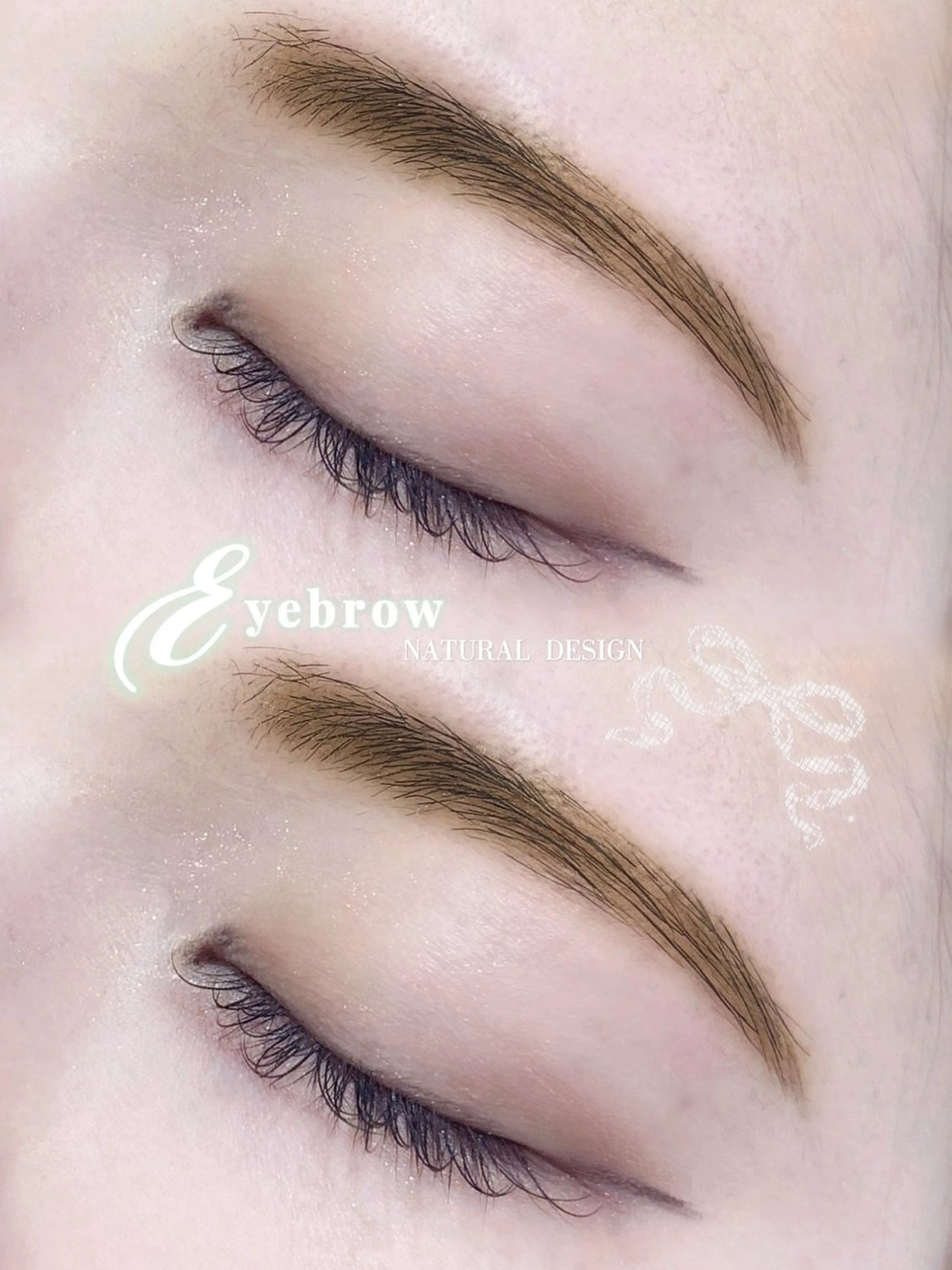 アイブロウ ワックス脱毛の写真