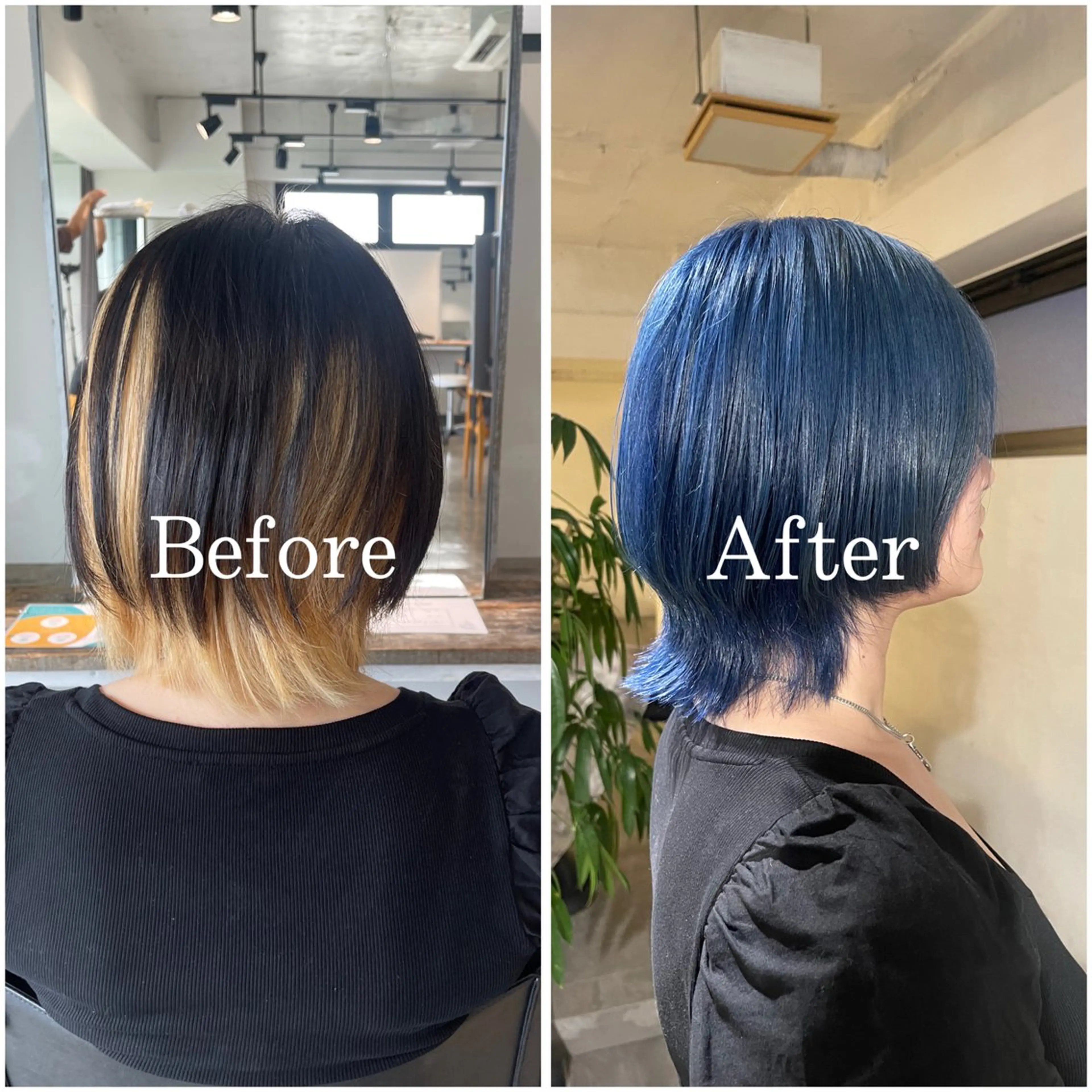 ショート カラー ブリーチ ケアブリーチ デザインカラー 似合わせカット ムラ修正/ ハイトーン💖Riaのヘアスタイル