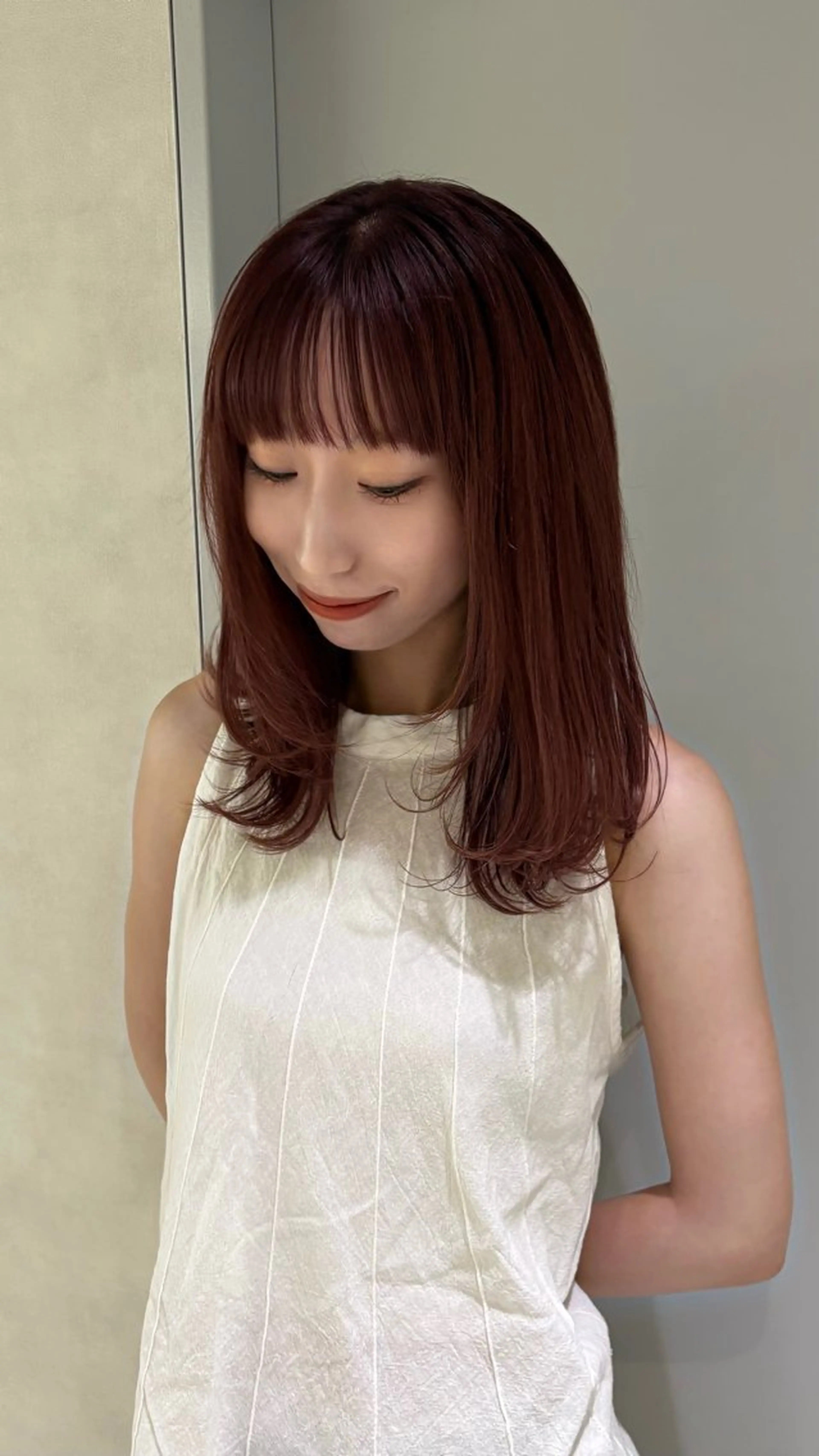 パツボブ/レイヤー 西梅田/かえで🎀のヘアスタイル