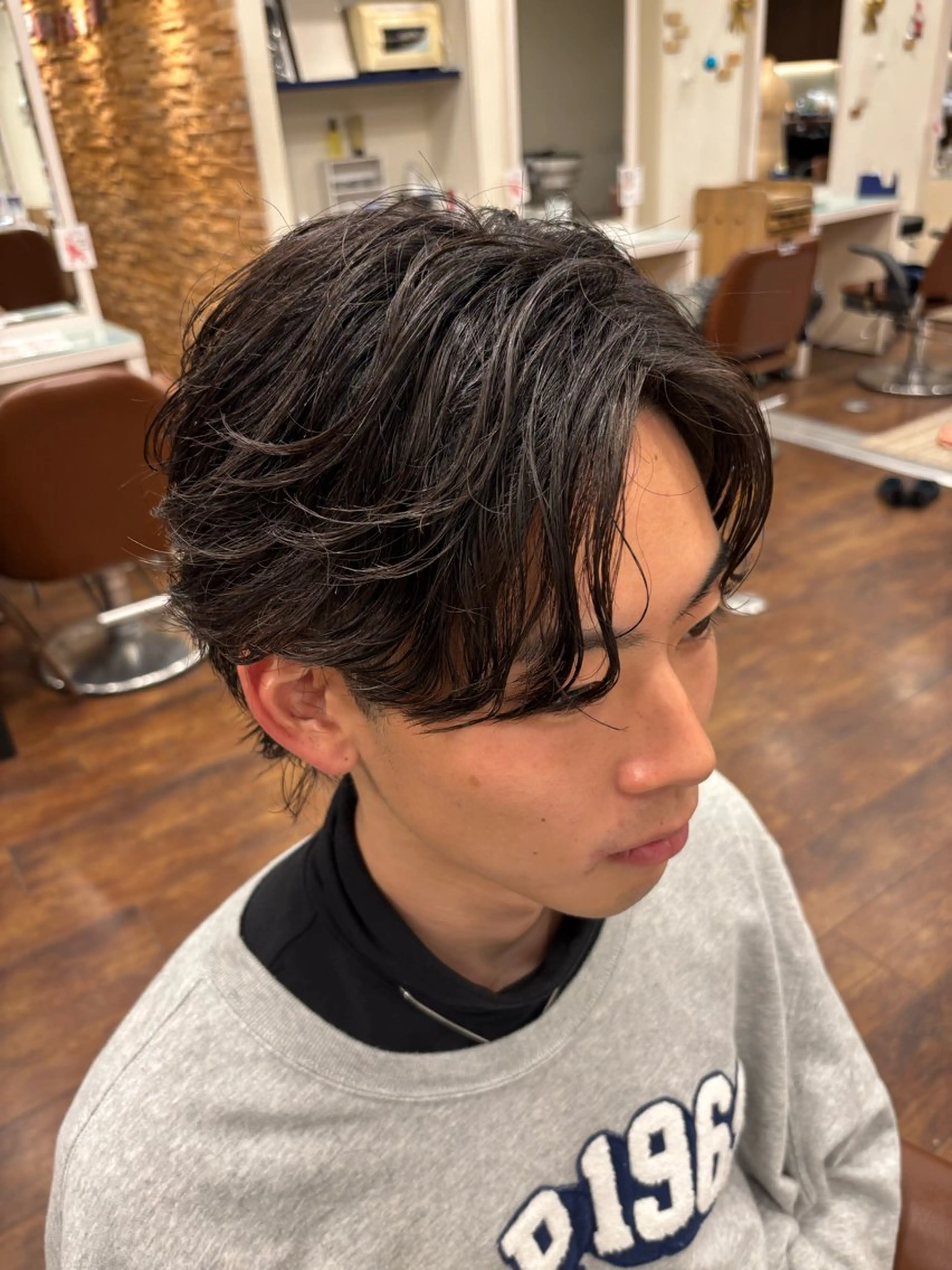 パーマ メンズ メンズパーマ ニュアンスパーマ 井上 悠人のヘアスタイル