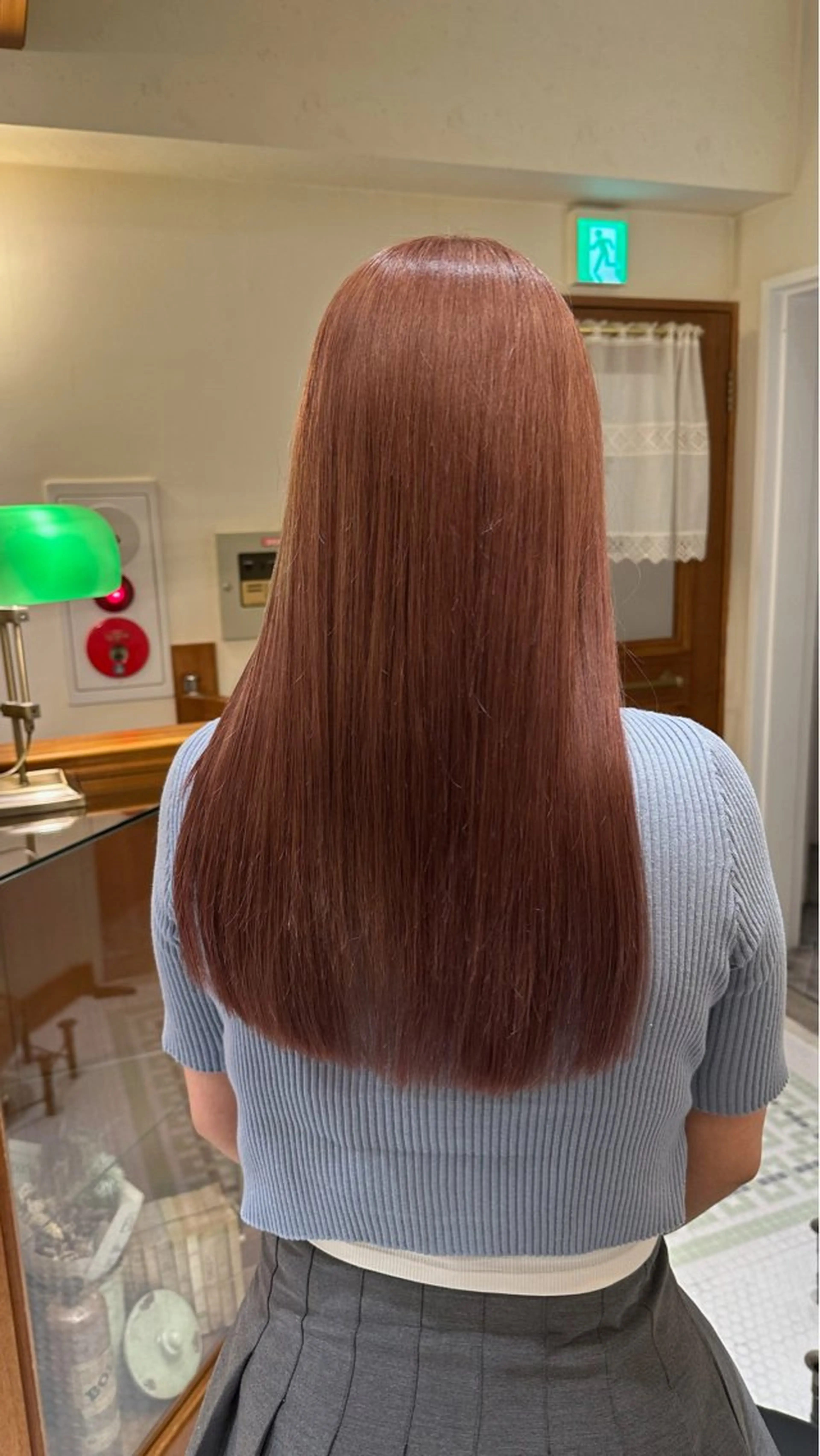 ミディアム カラー カット 縮毛矯正 トリートメント ヘッドスパ ヘアセット 🪐レイヤー/抜け感 カラー/加野彩果🪐のヘアスタイル