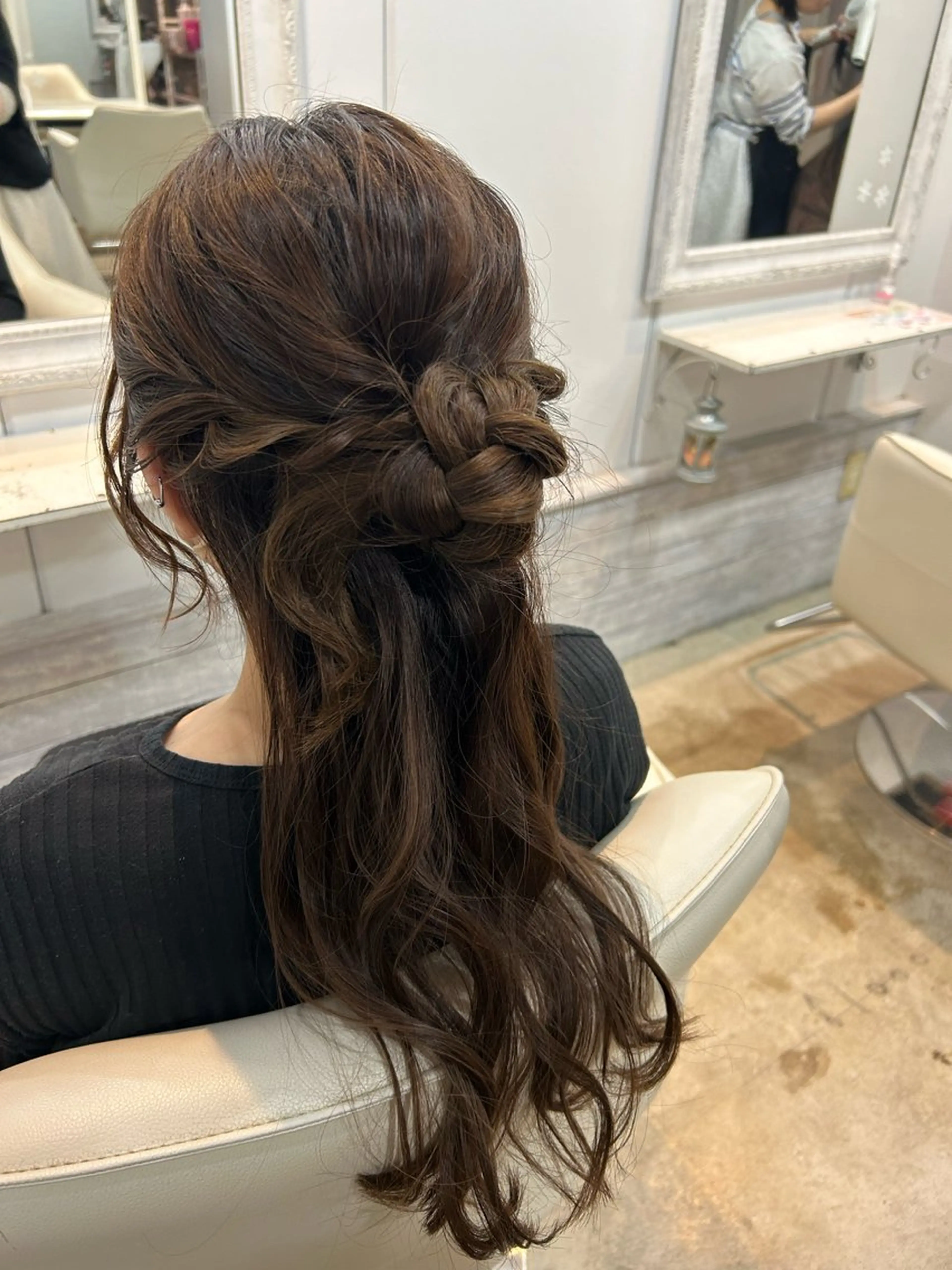 ヘアアレンジ bouquet 野口晴菜のヘアスタイル