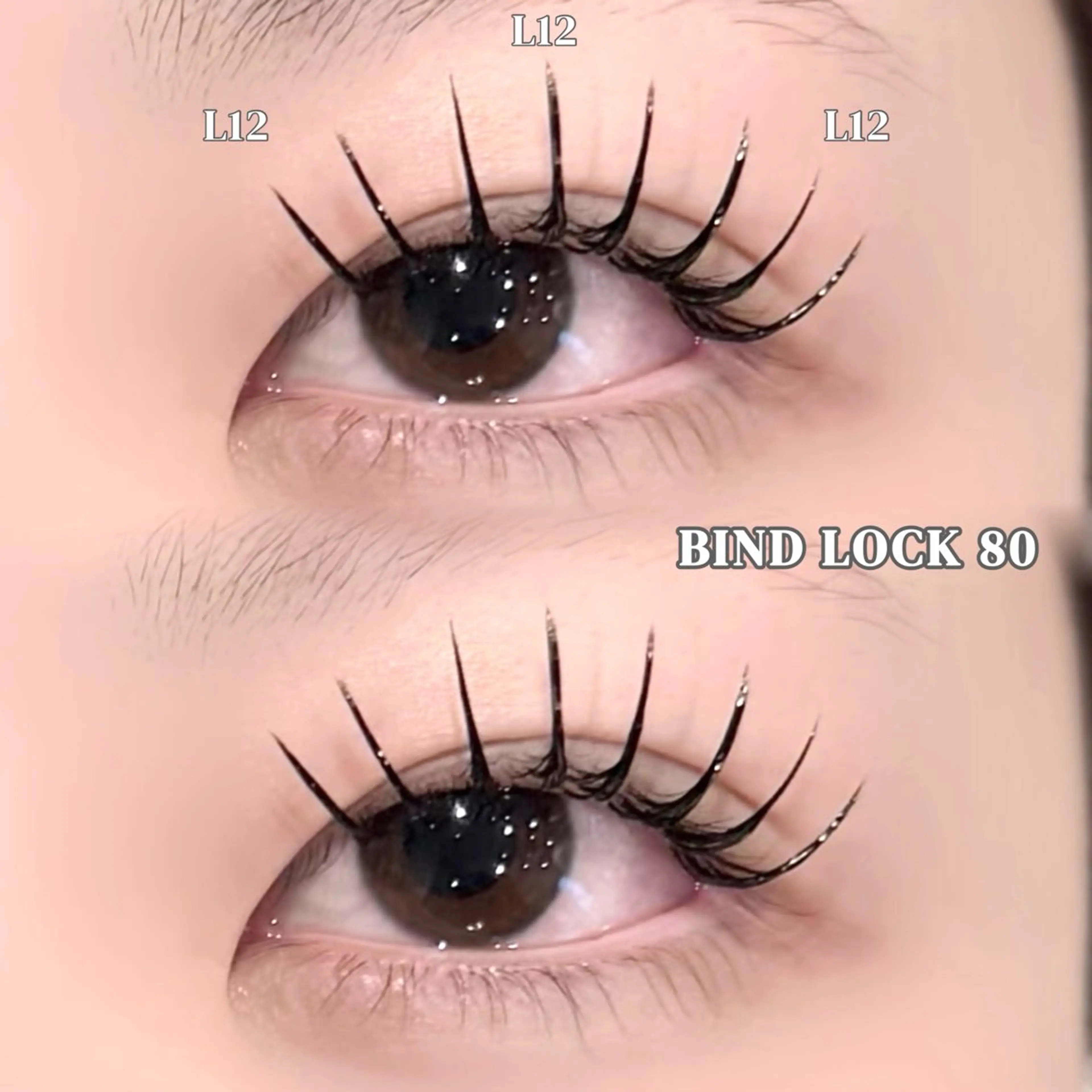 マツエク・マツパ バインドロック Lカール マツエク ＊OLIVIA池袋 ＊長友のマツエク・マツパデザイン