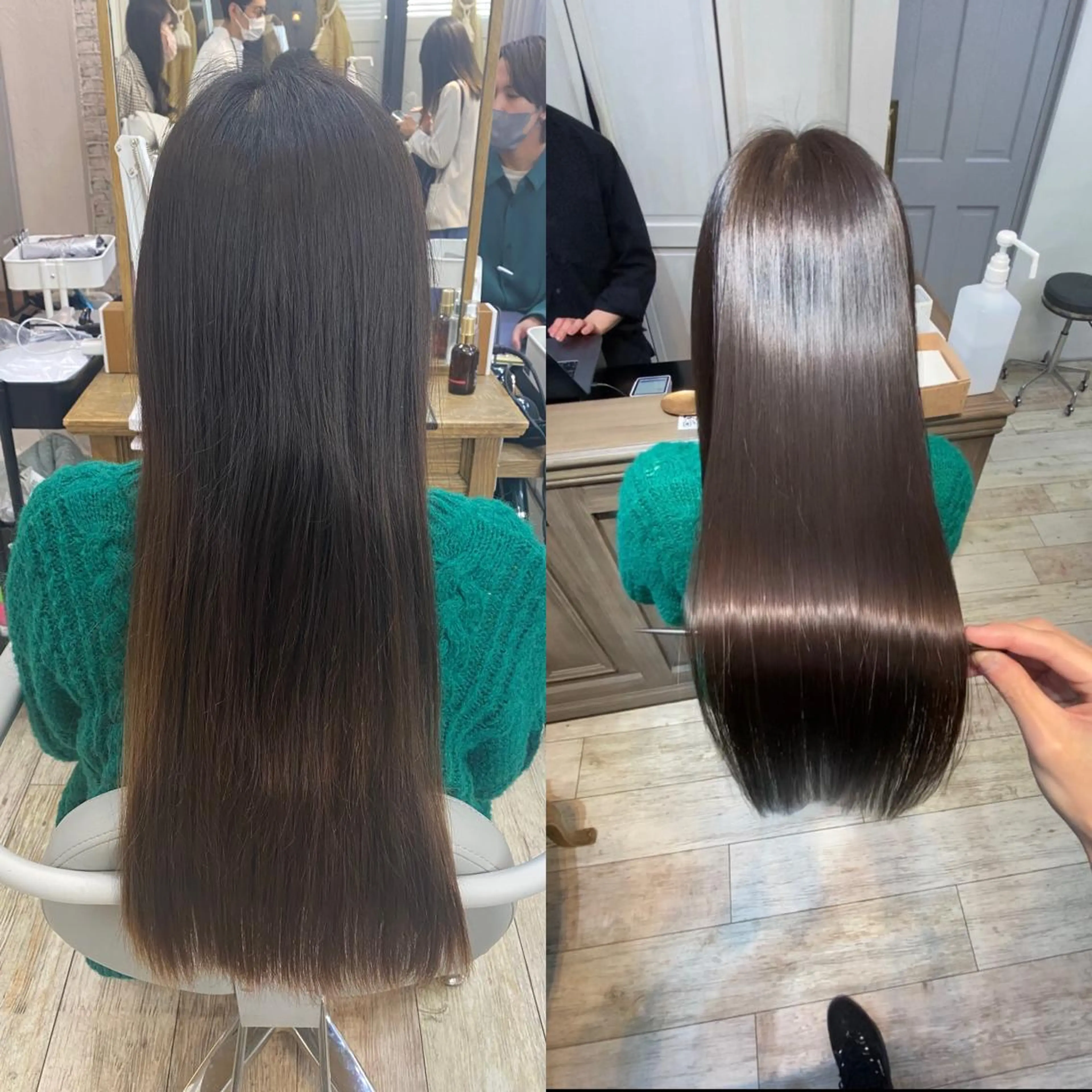 ロング 美髪ストレート/美髪 レイヤー特化増原優斗のヘアスタイル