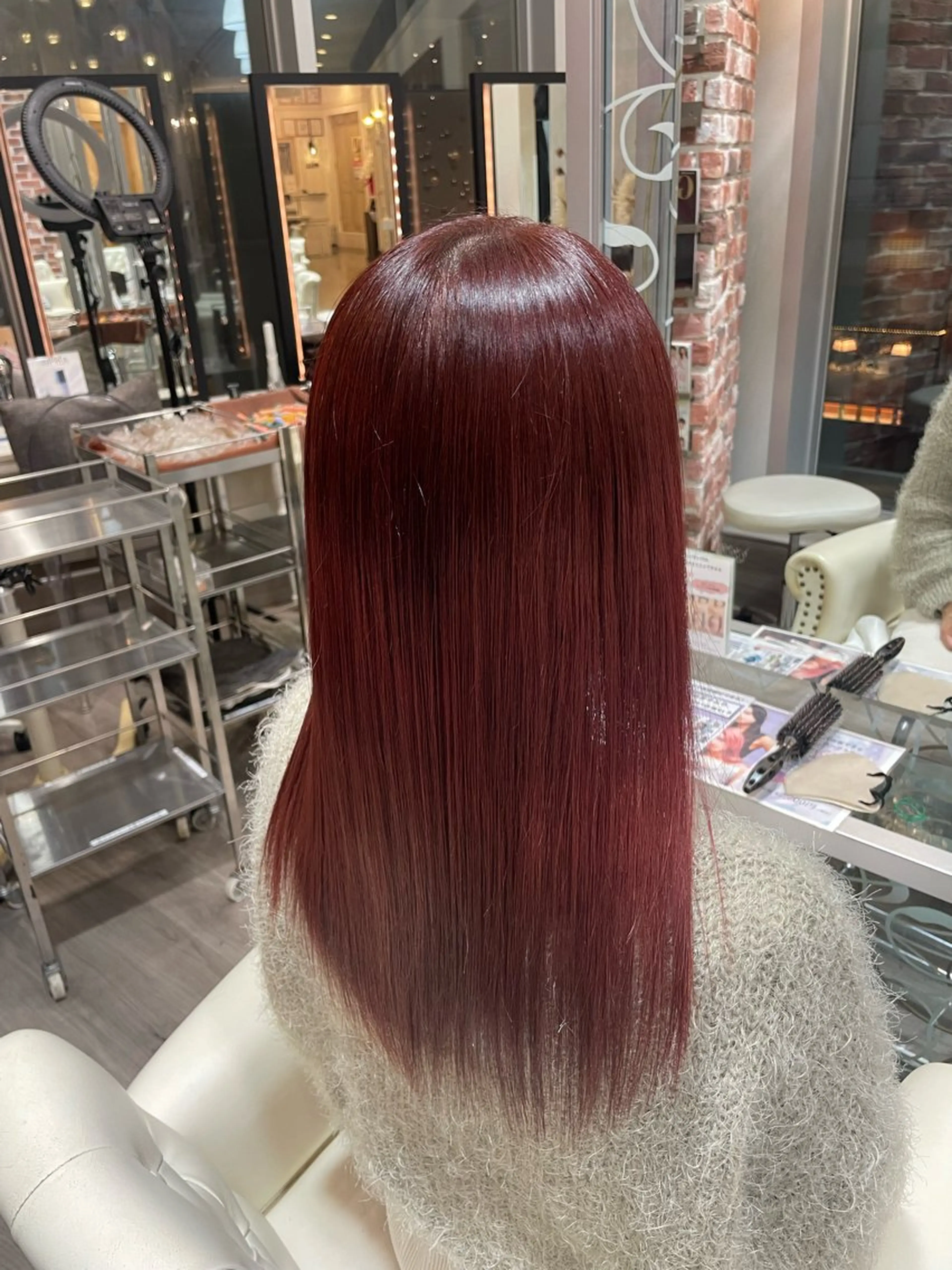 セミロング カラー ✨似合わせ特化美容師 WILL上村 拳吾のヘアスタイル
