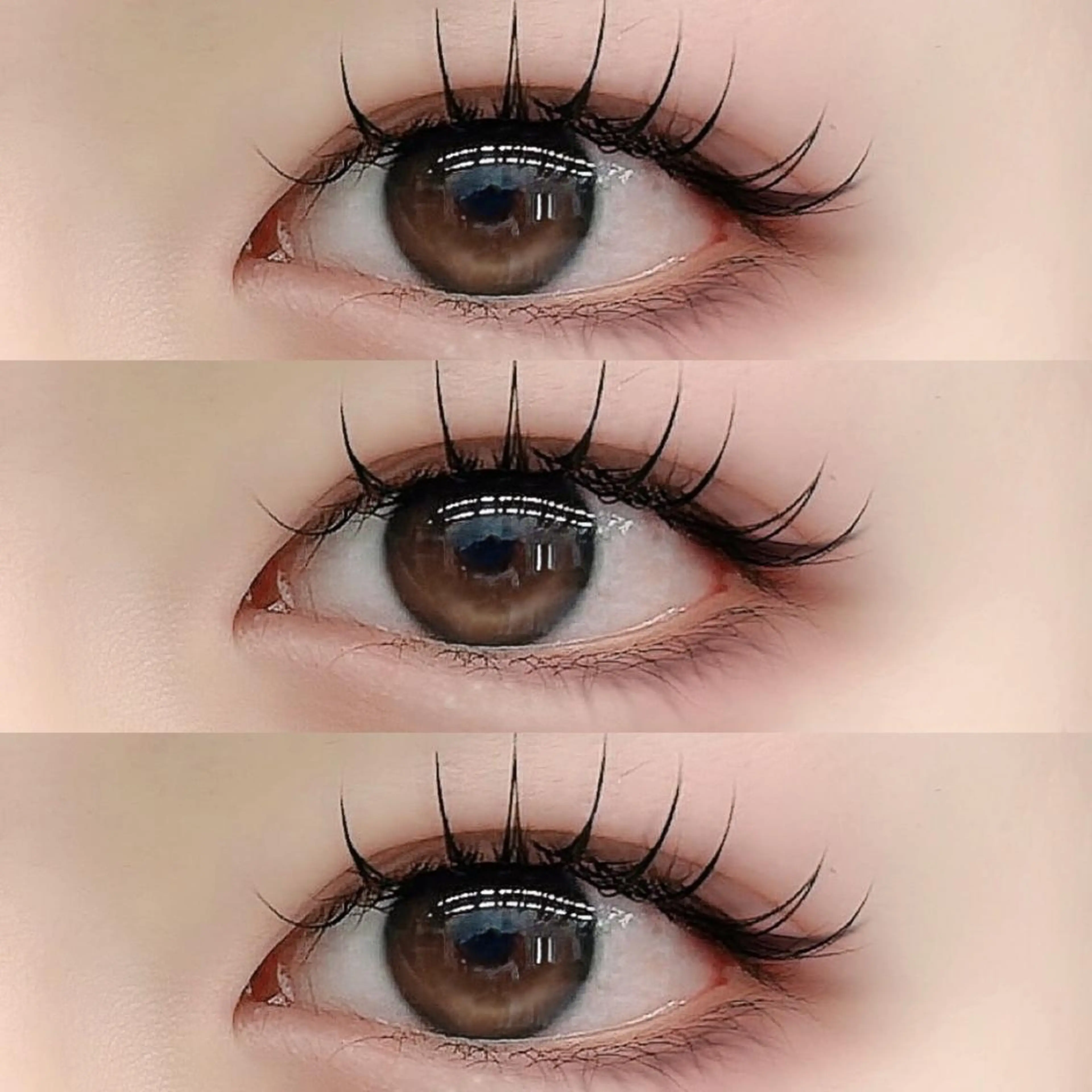 マツエク・マツパ フラットラッシュ ミンク まつげパーマ 一重×まつ毛パーマ ⛓ワンホンレイヤー 🥀🖤/あいりのヘアスタイル