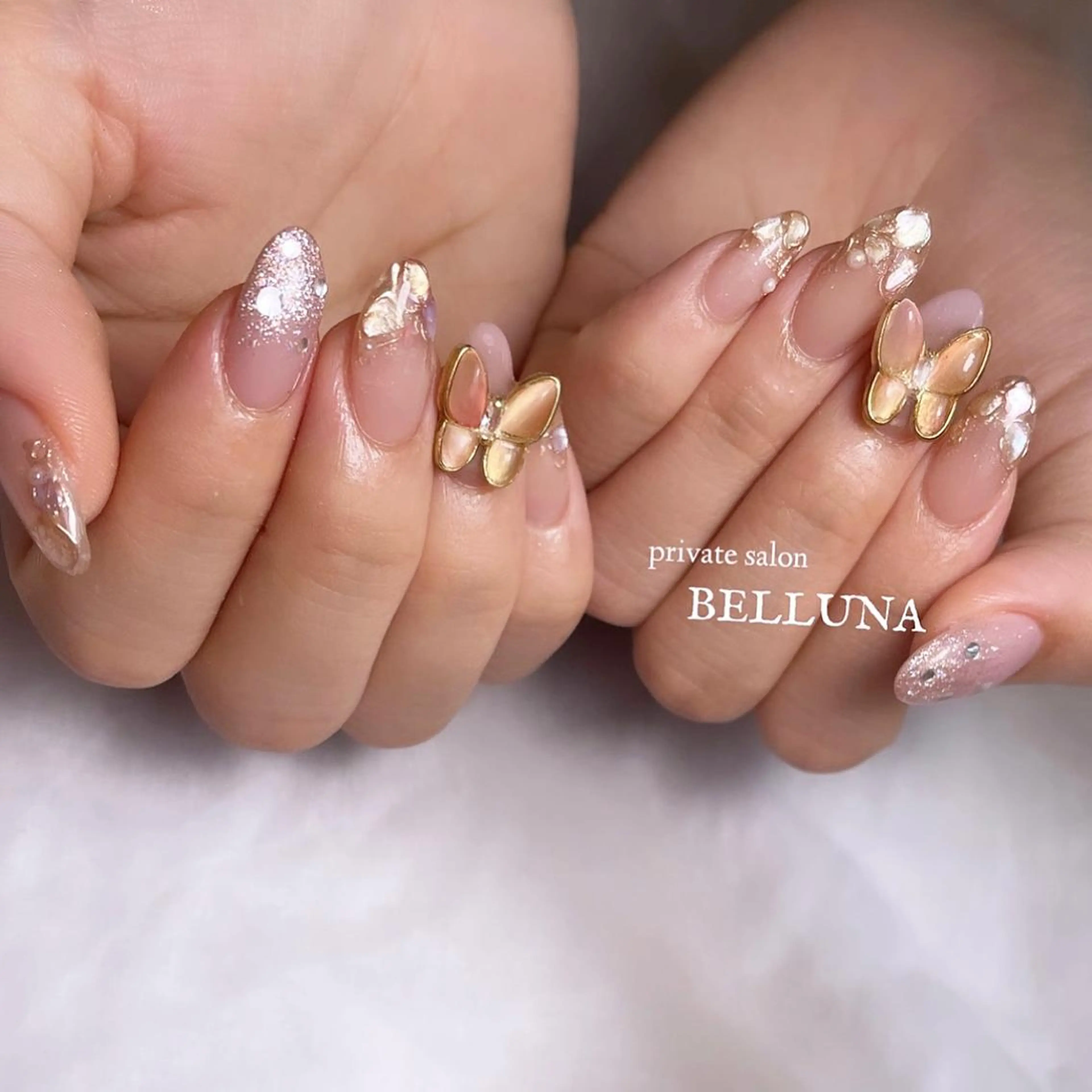 ネイル BELLUNA Mizuki❤︎のネイルデザイン