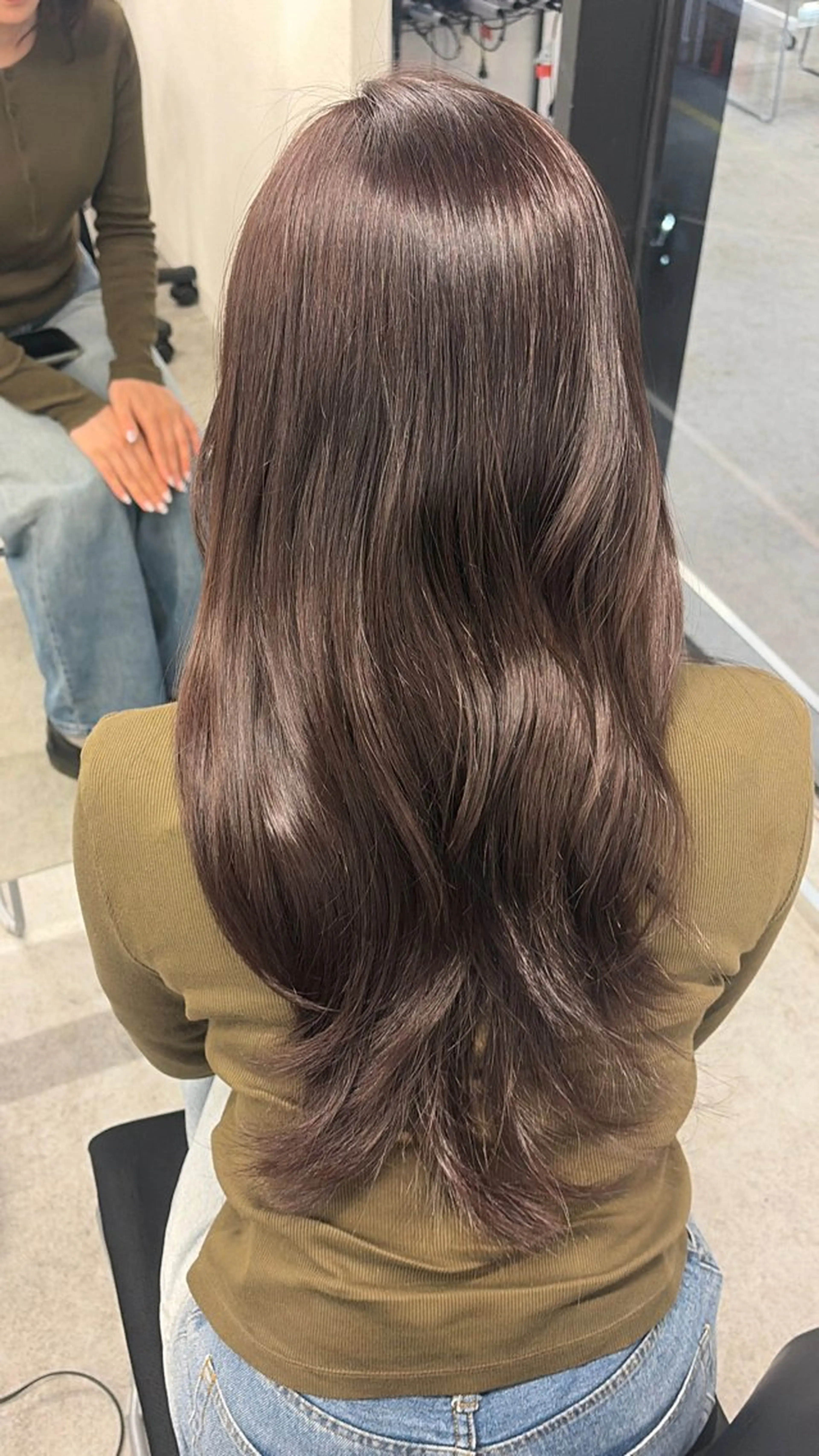 ロング カラー ヘアカラー 透明感カラー🫖🍑 /ririkaのヘアスタイル