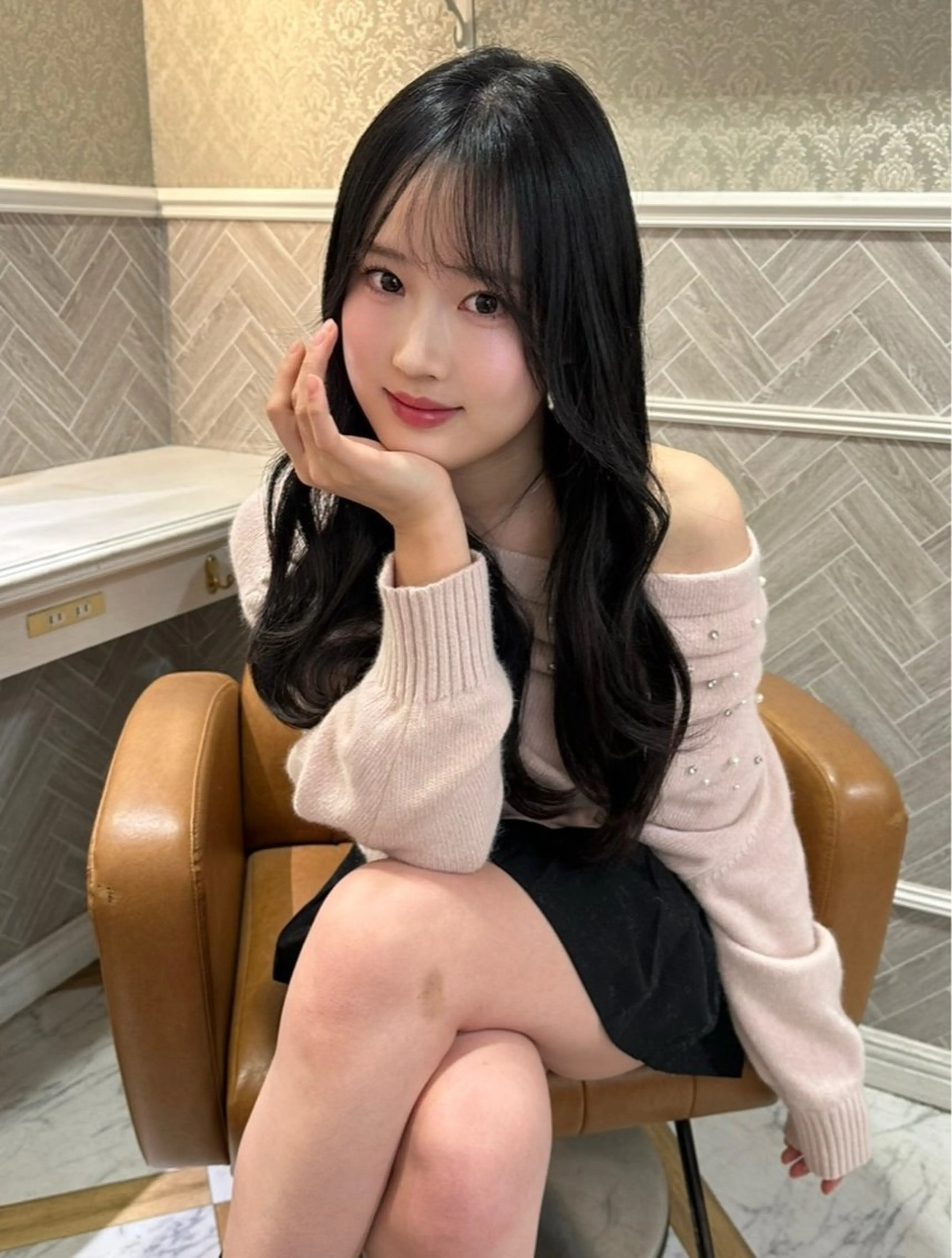 ロング レイヤー/顔周り /ボブ/銀座/サラのヘアスタイル