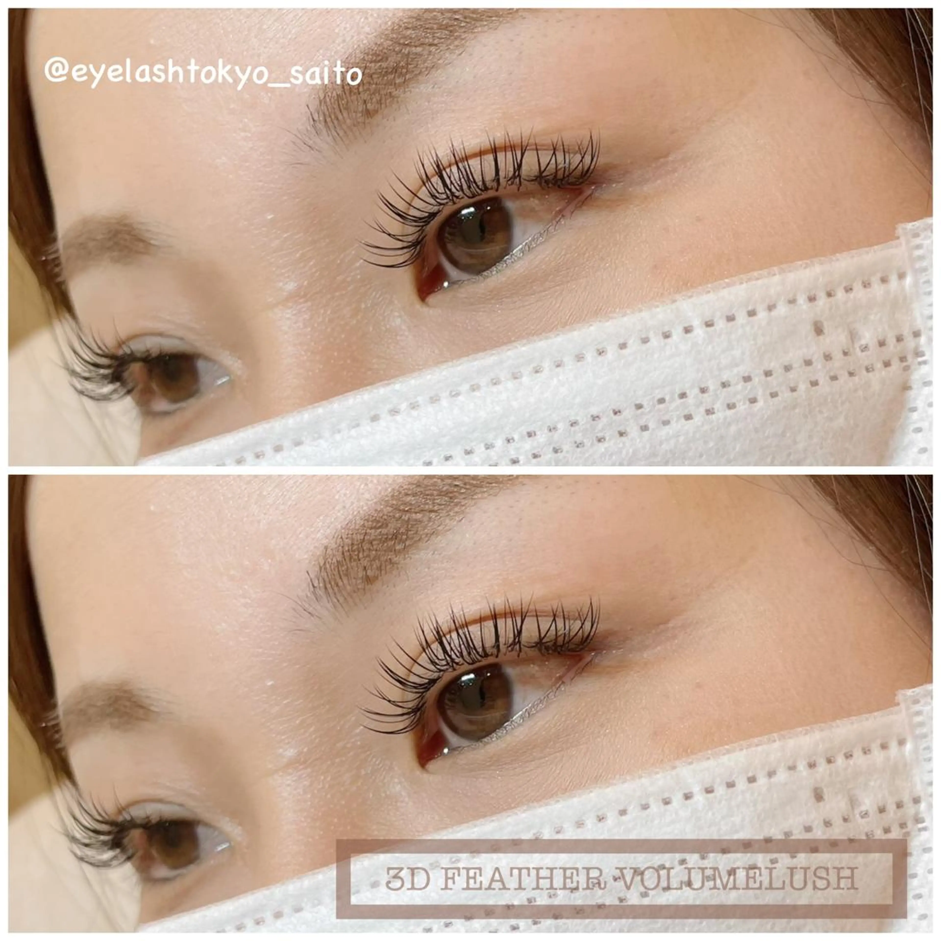 マツエク・マツパ ボリュームラッシュ 🥀Saito Tomomi🥀のマツエク・マツパデザイン