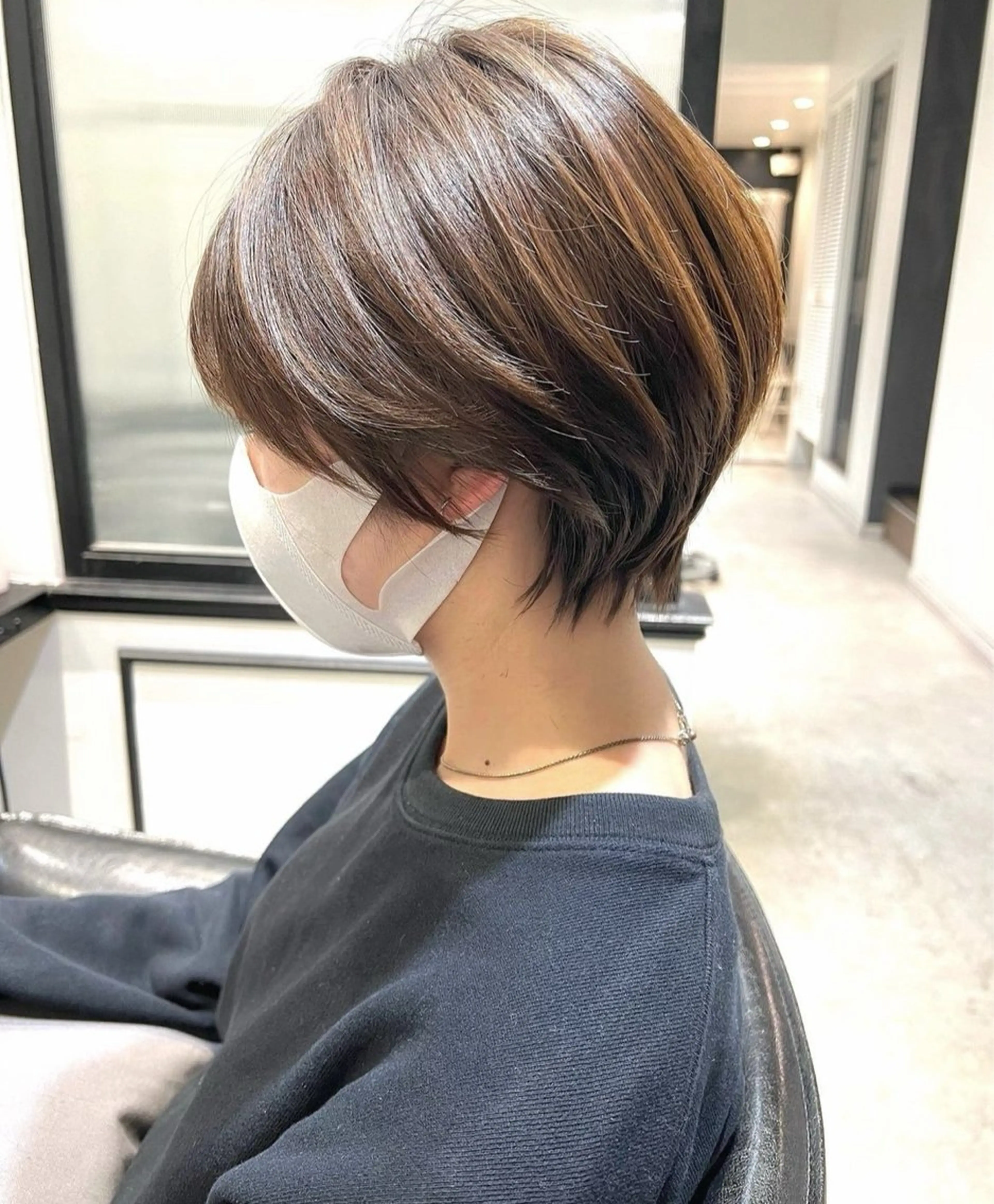 ショート TR付きカット無料✨ ✨いのうえもなみのヘアスタイル