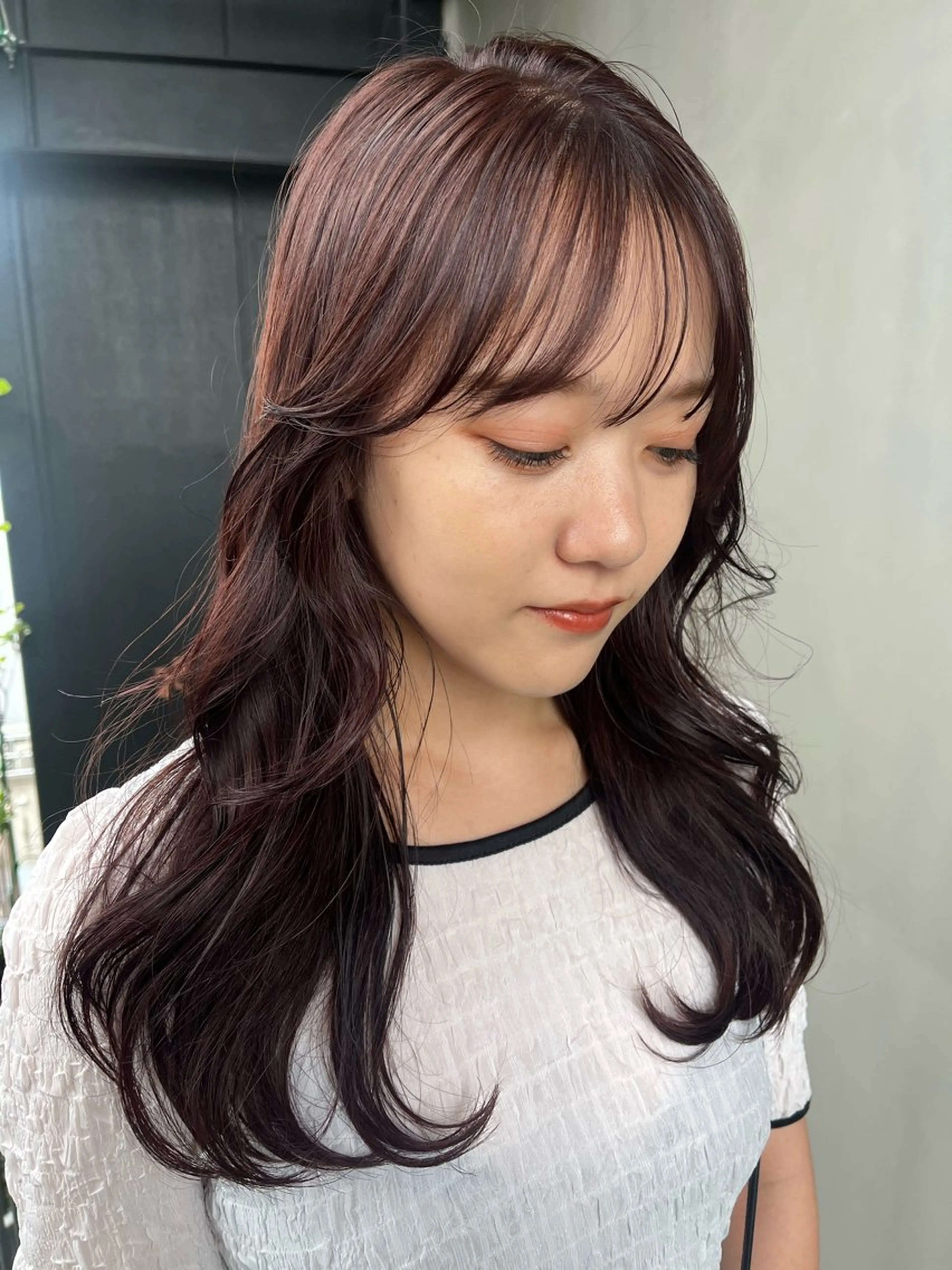 ロング カラー ヘアカラー トリートメント ヘアセット ボブハイトーン🦖 デザインMAMIのヘアスタイル